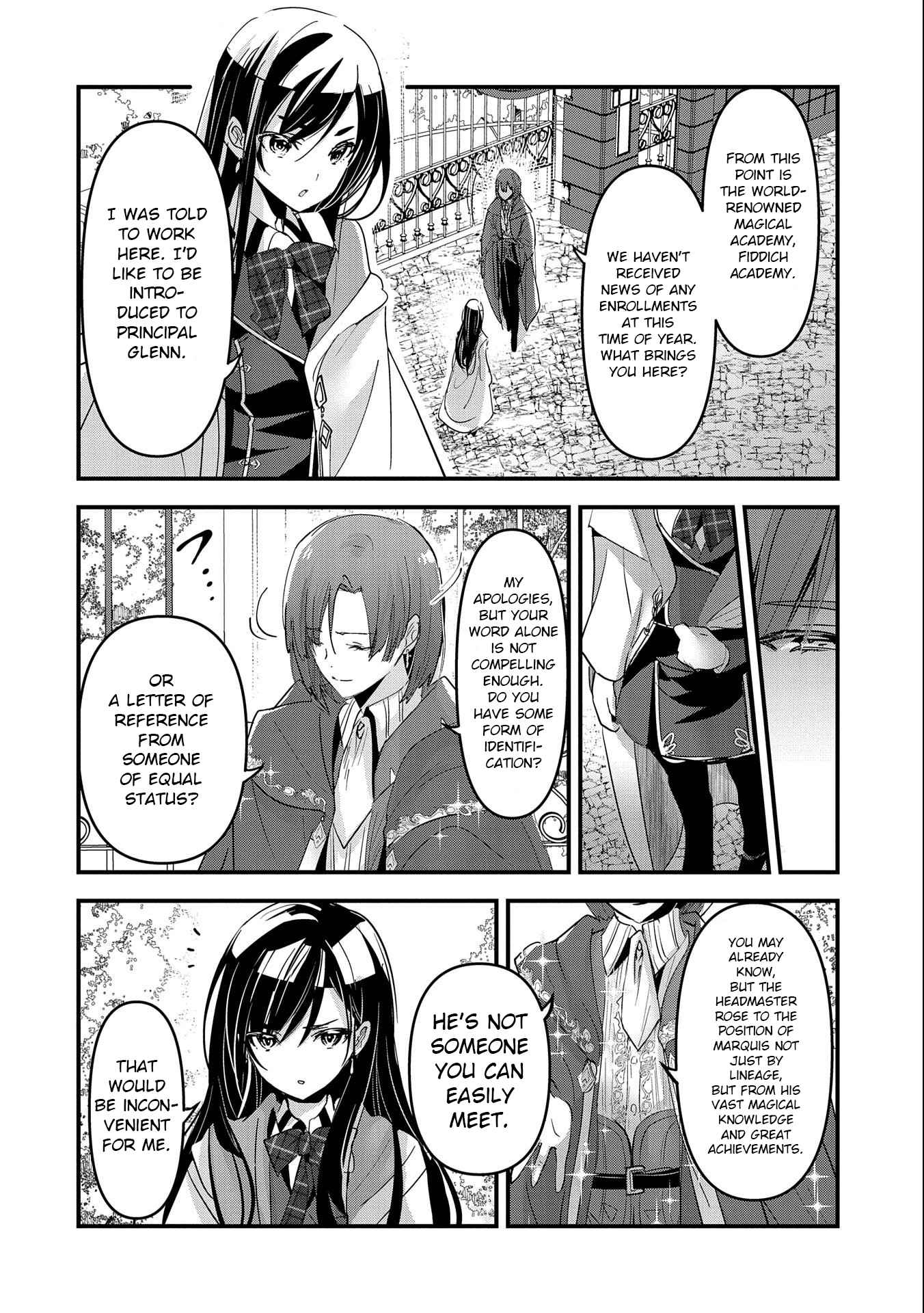 The Fearsome Witch Teaches in Another World: Ms. Aoi's Lesson Plans – Chapter 1 – Page 33