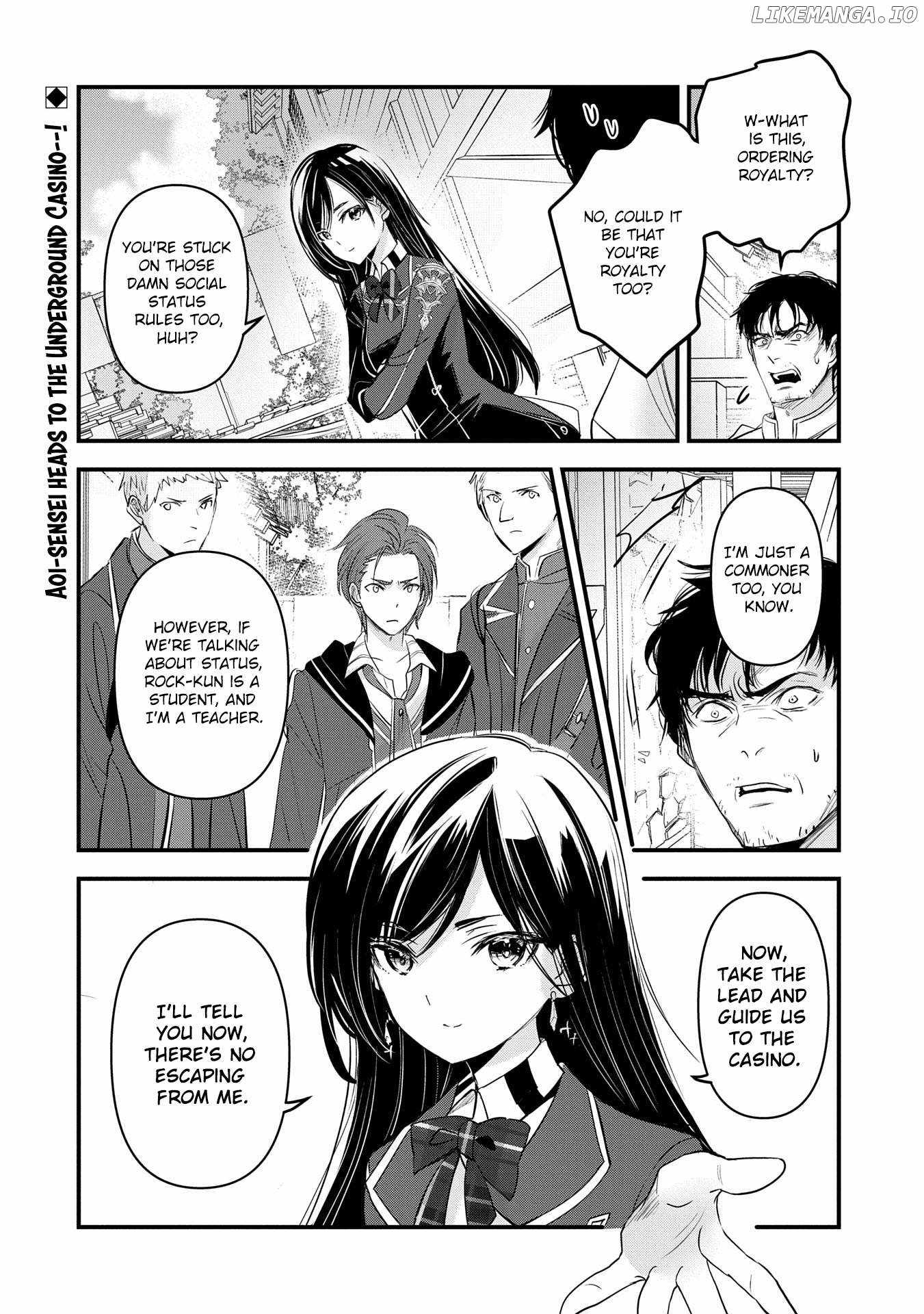 The Fearsome Witch Teaches in Another World: Ms. Aoi's Lesson Plans – Chapter 14 – Page 32