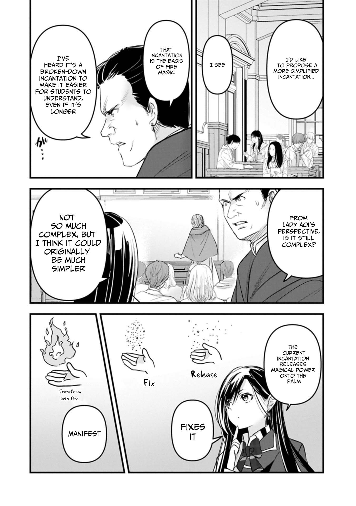 The Fearsome Witch Teaches in Another World: Ms. Aoi's Lesson Plans – Chapter 23 – Page 7