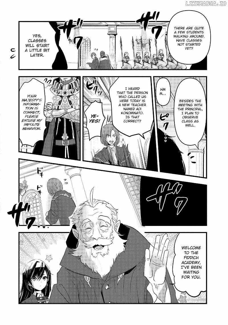 The Fearsome Witch Teaches in Another World: Ms. Aoi's Lesson Plans – Chapter 6 – Page 12