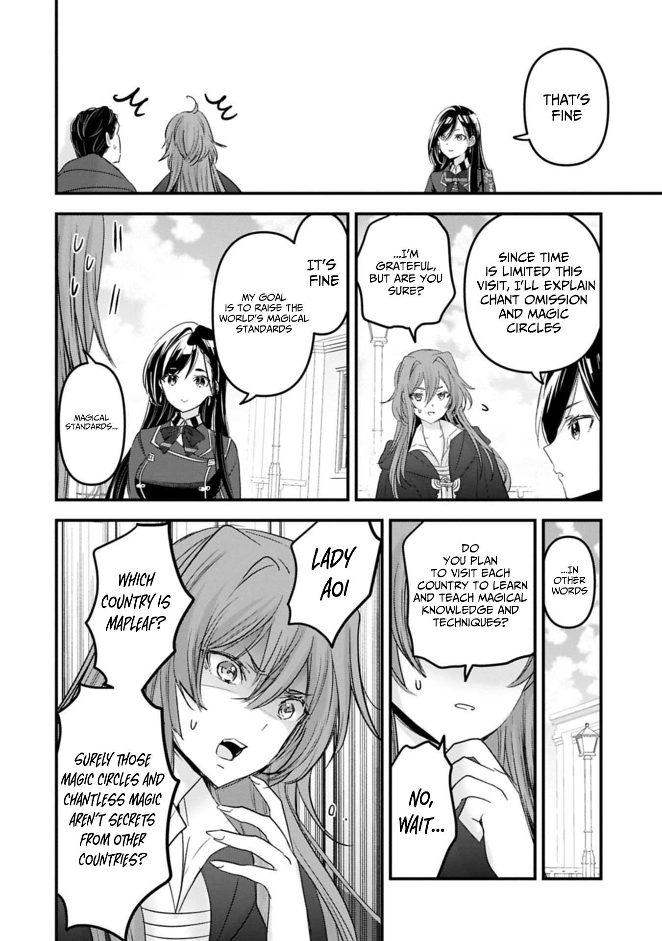 The Fearsome Witch Teaches in Another World: Ms. Aoi's Lesson Plans – Chapter 24 – Page 19