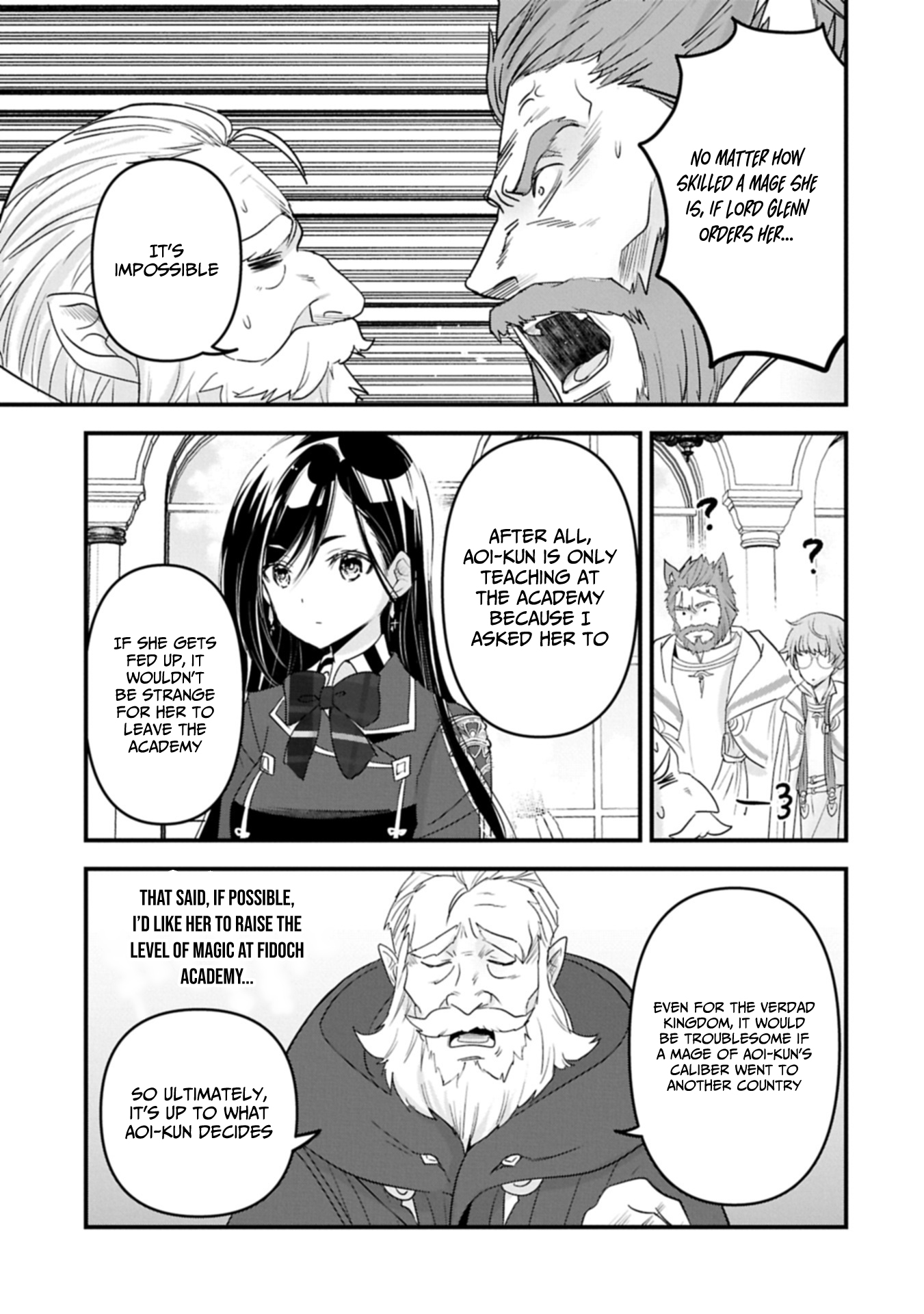 The Fearsome Witch Teaches in Another World: Ms. Aoi's Lesson Plans – Chapter 20.1 – Page 8