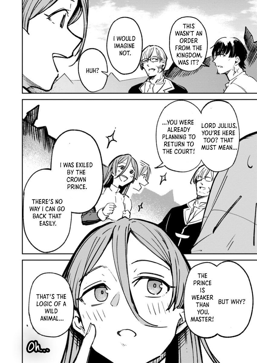 Saikyou Kyuutei Shinan-yaku no Ossan, Tsuihousareta Hekichi de Musou Suru ~Maboroshi to Natta Shuzoku no Bishoujo-tachi o Sodatete Henkyou o Kaitaku~ – Chapter 4.2 – Page 4