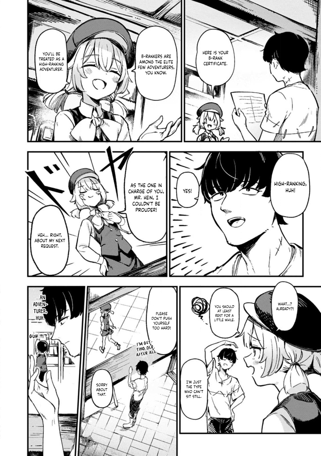 Saikyou Kyuutei Shinan-yaku no Ossan, Tsuihousareta Hekichi de Musou Suru ~Maboroshi to Natta Shuzoku no Bishoujo-tachi o Sodatete Henkyou o Kaitaku~ – Chapter 1 – Page 9