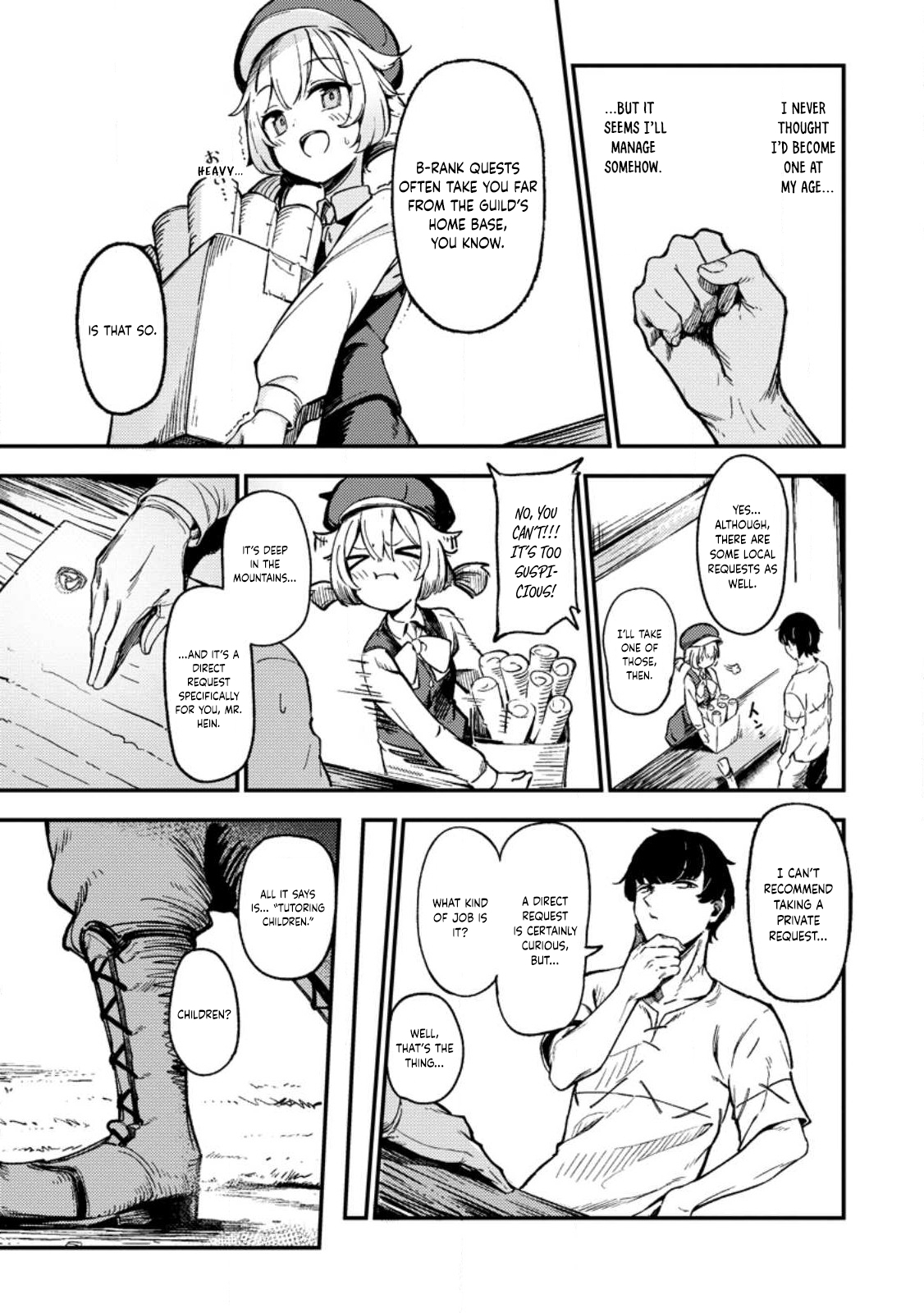 Saikyou Kyuutei Shinan-yaku no Ossan, Tsuihousareta Hekichi de Musou Suru ~Maboroshi to Natta Shuzoku no Bishoujo-tachi o Sodatete Henkyou o Kaitaku~ – Chapter 1 – Page 10