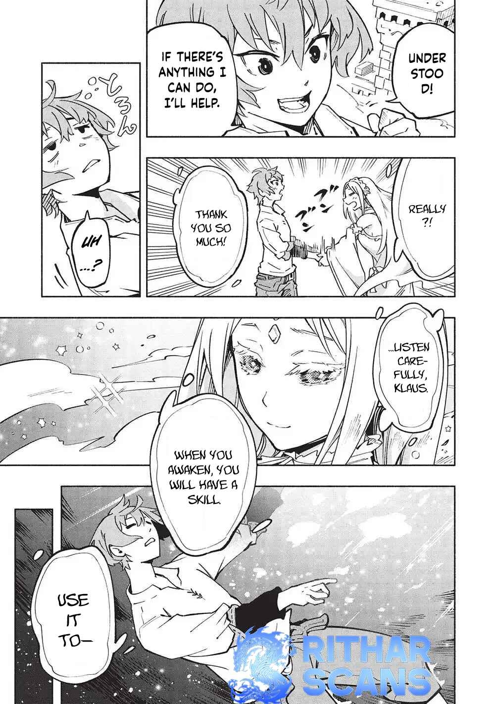 Megami kara "Fuka" no Skill wo Sazukatta Ore ga, Naze ka Genjuuya Shinjuu wo Shitagaeru Saikyou Tamer ni Naru Made – Chapter 1 – Page 8