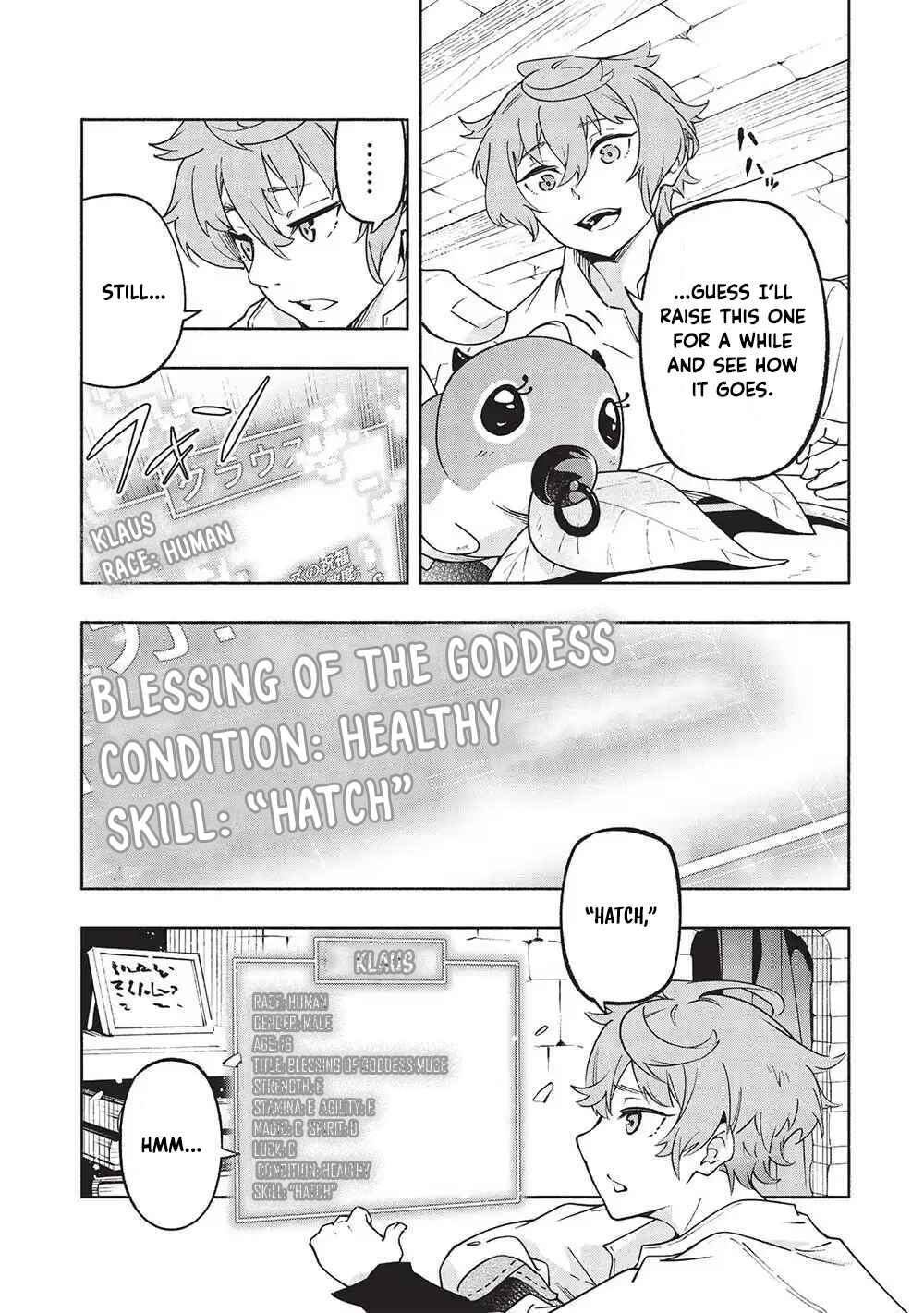 Megami kara "Fuka" no Skill wo Sazukatta Ore ga, Naze ka Genjuuya Shinjuu wo Shitagaeru Saikyou Tamer ni Naru Made – Chapter 1 – Page 40