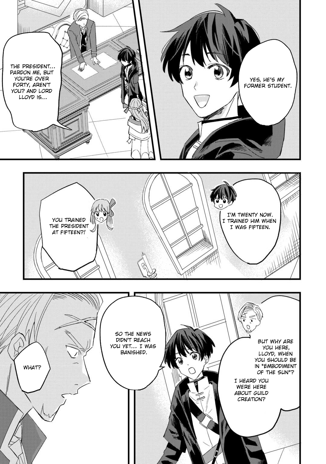 Tsuihousareta Jougenshi no Guild Keiei – Chapter 2 – Page 9