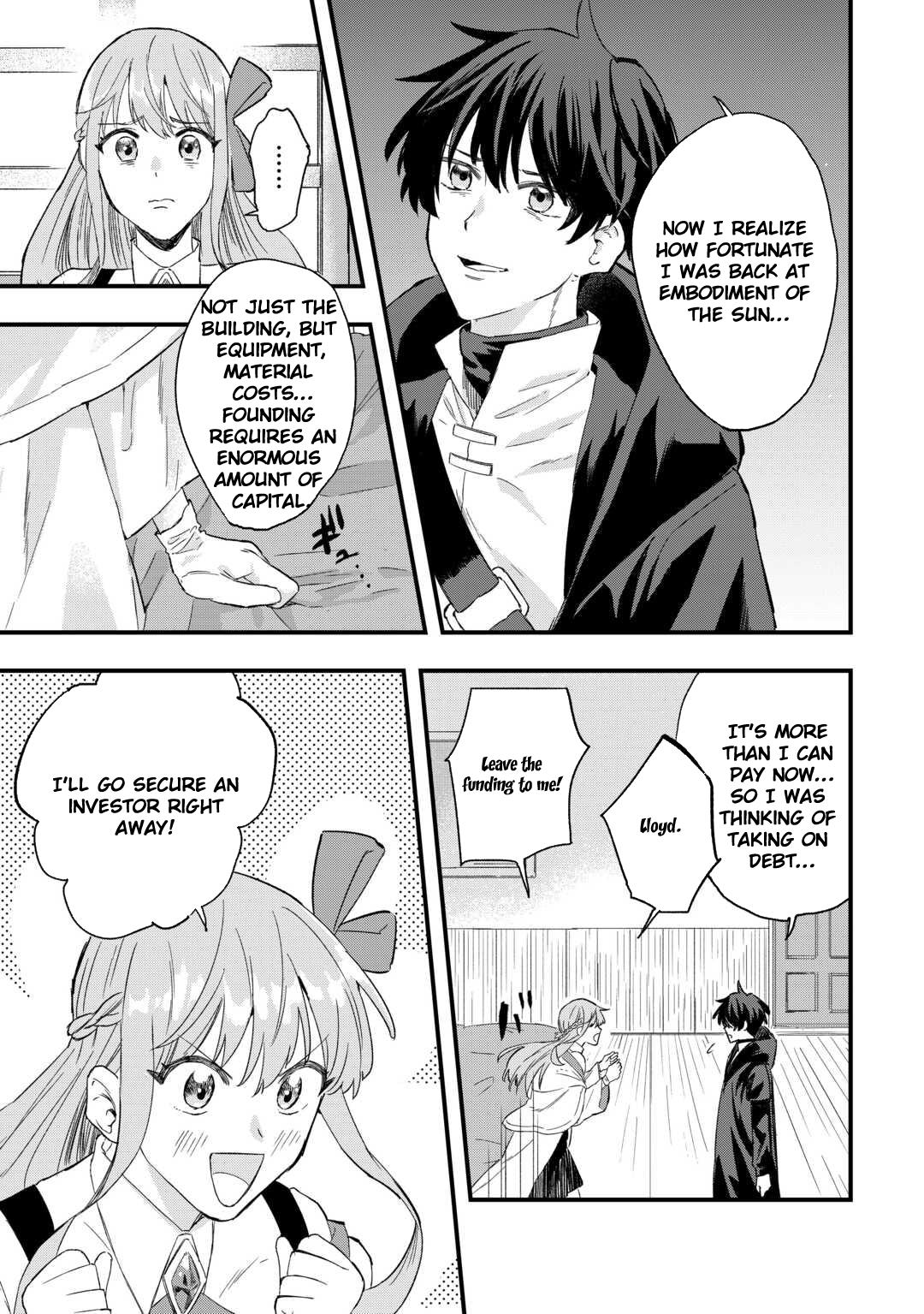 Tsuihousareta Jougenshi no Guild Keiei – Chapter 4 – Page 14