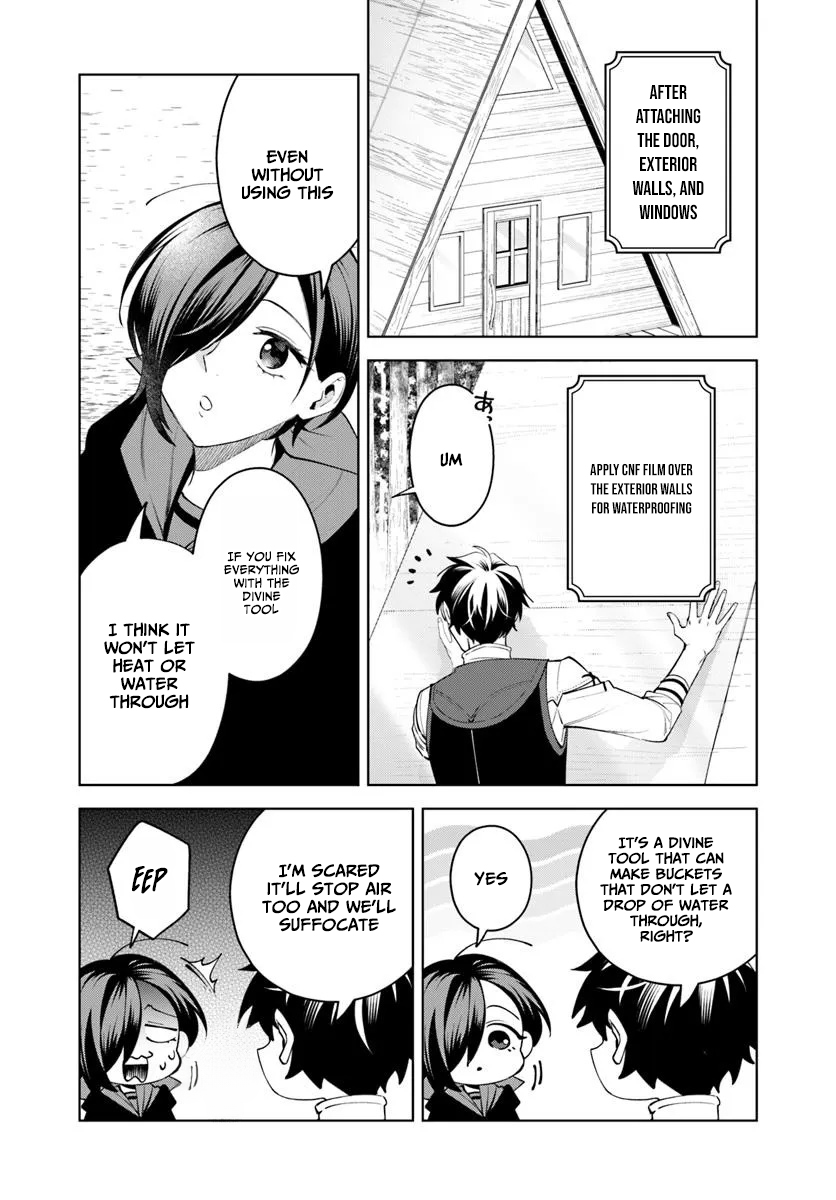 Isekai no Sumikko de Kaiteki Monozukuri Seikatsu ~Megami-sama no Kureta Koubou wa Chotto Yarisugi Seinou Datta~ – Chapter 17 – Page 18