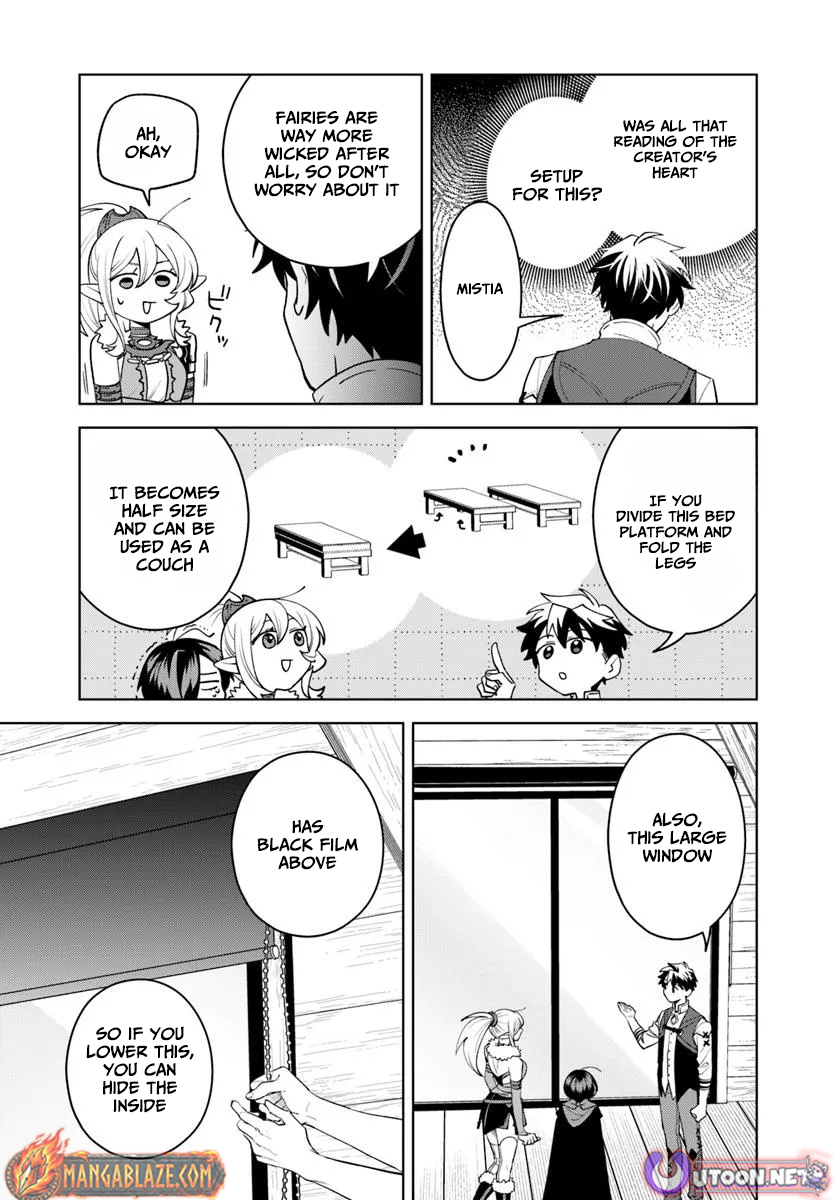 Isekai no Sumikko de Kaiteki Monozukuri Seikatsu ~Megami-sama no Kureta Koubou wa Chotto Yarisugi Seinou Datta~ – Chapter 17 – Page 26