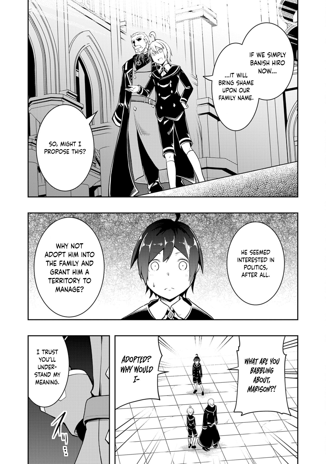 The Reincarnated Noble Who Was Exiled, Uses a Useless Skill to Rule Over Domestic Affairs: Was Supposed to Run the Territory Freely, but Thanks to the Skill "Gacha", Ended Up Creating the Strongest Territory – Chapter 1 – Page 38