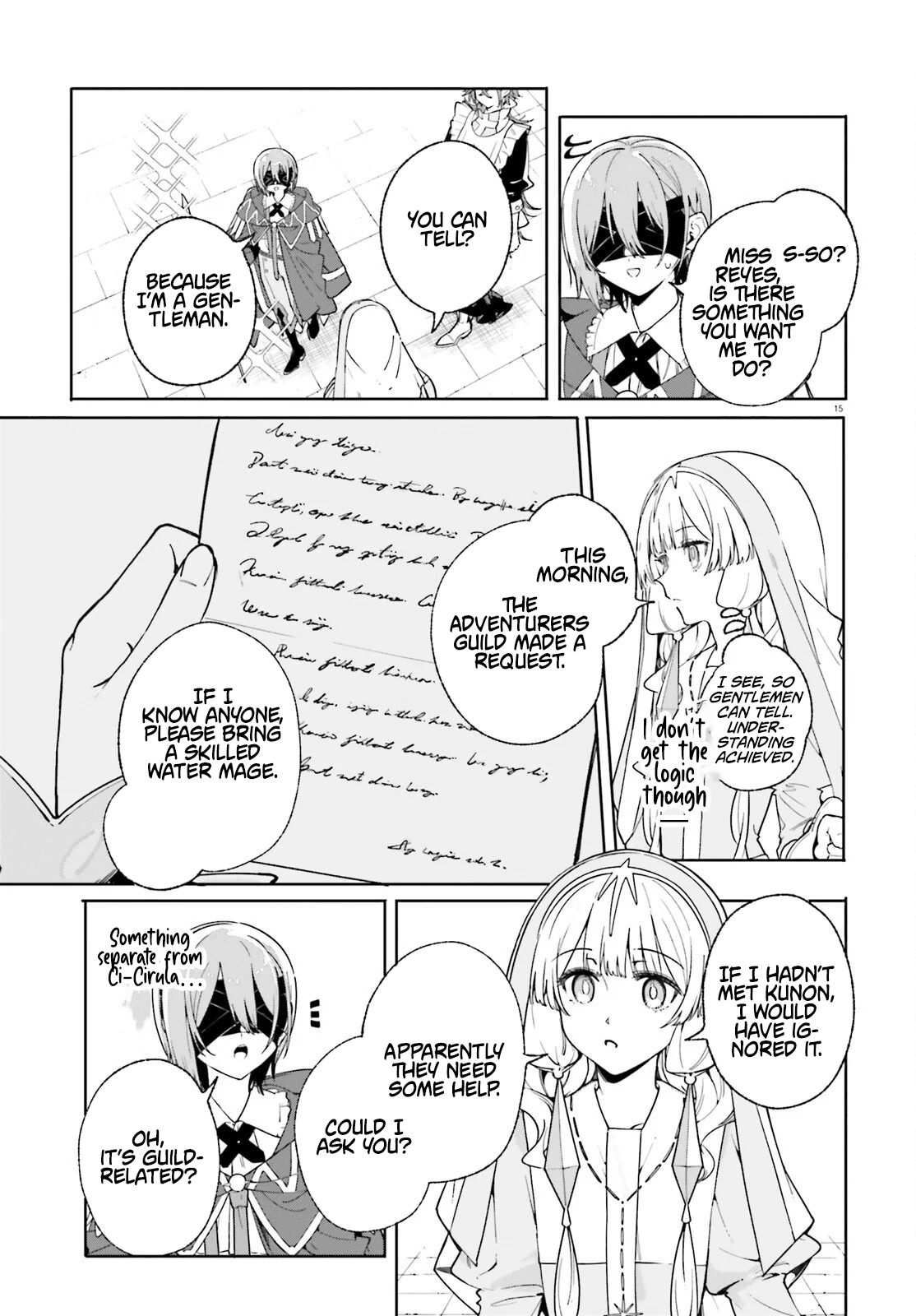 Kunon the Sorcerer Can See – Chapter 32.1 – Page 15