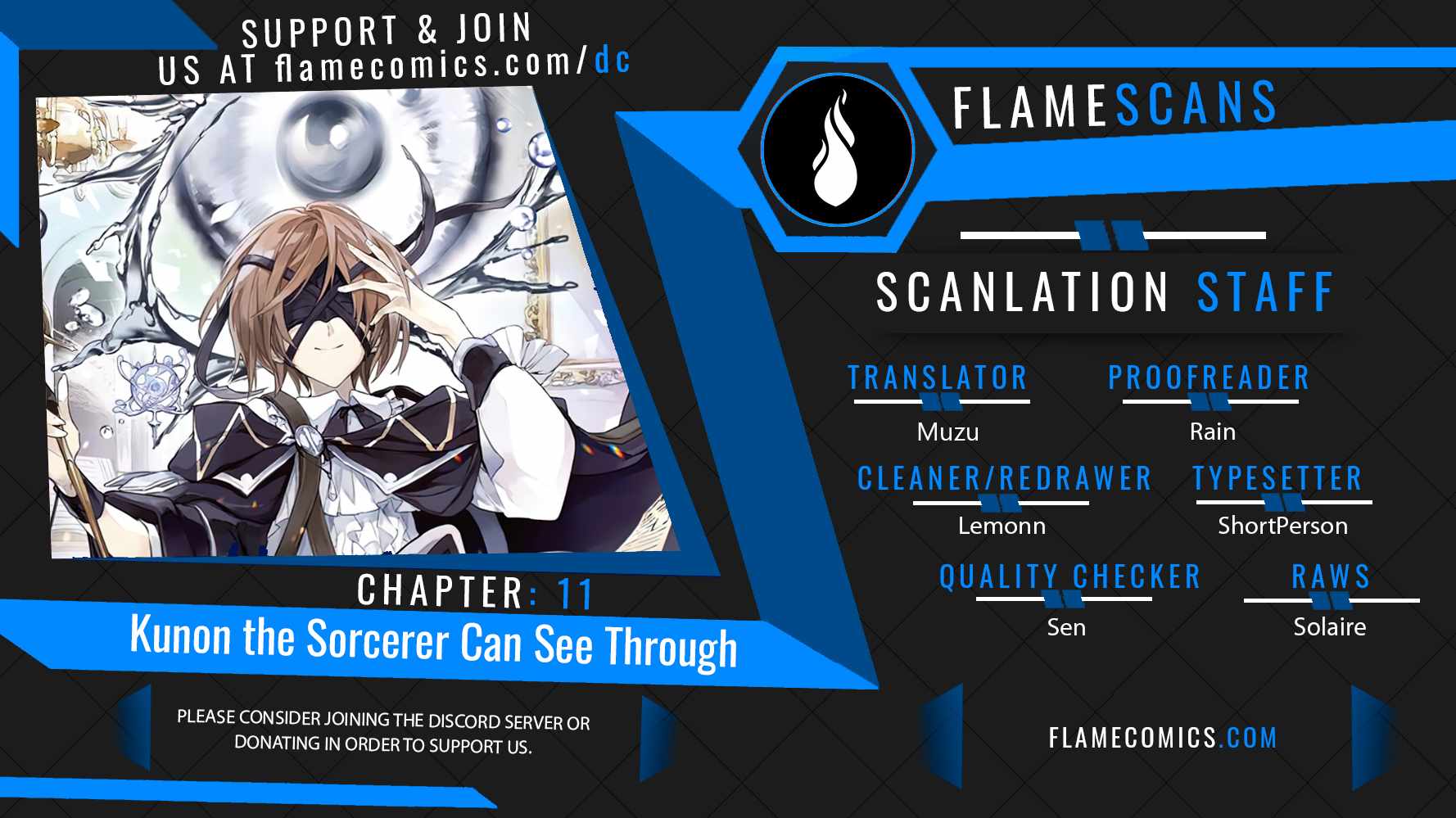 Kunon the Sorcerer Can See – Chapter 11 – Page 1