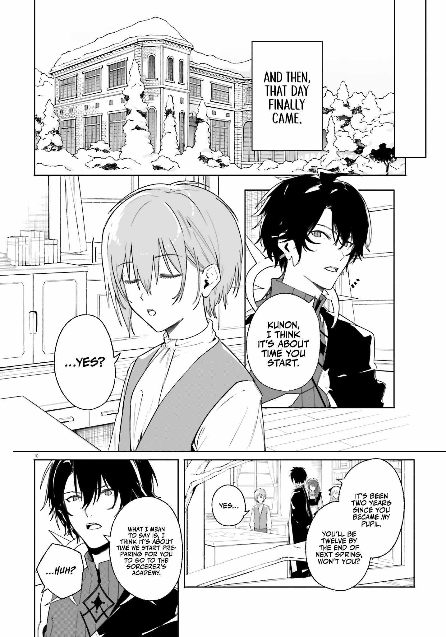 Kunon the Sorcerer Can See – Chapter 11 – Page 11