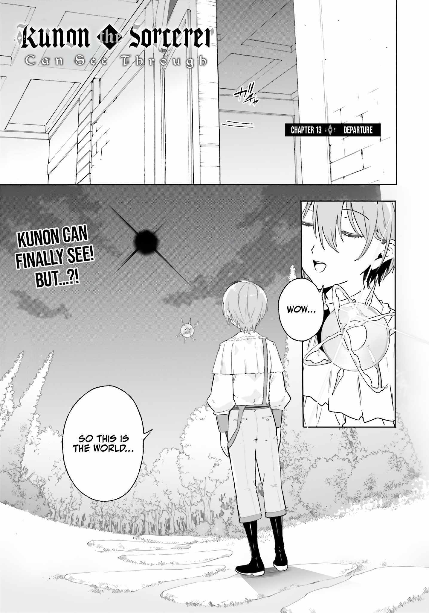 Kunon the Sorcerer Can See – Chapter 13 – Page 2