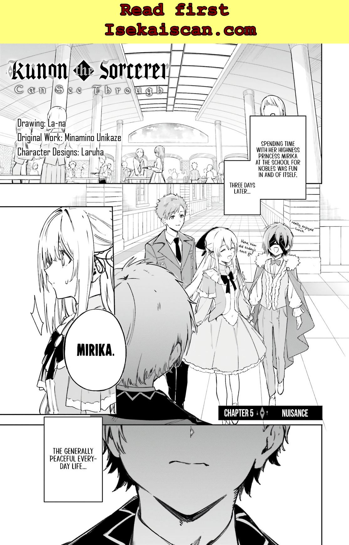 Kunon the Sorcerer Can See – Chapter 5 – Page 2