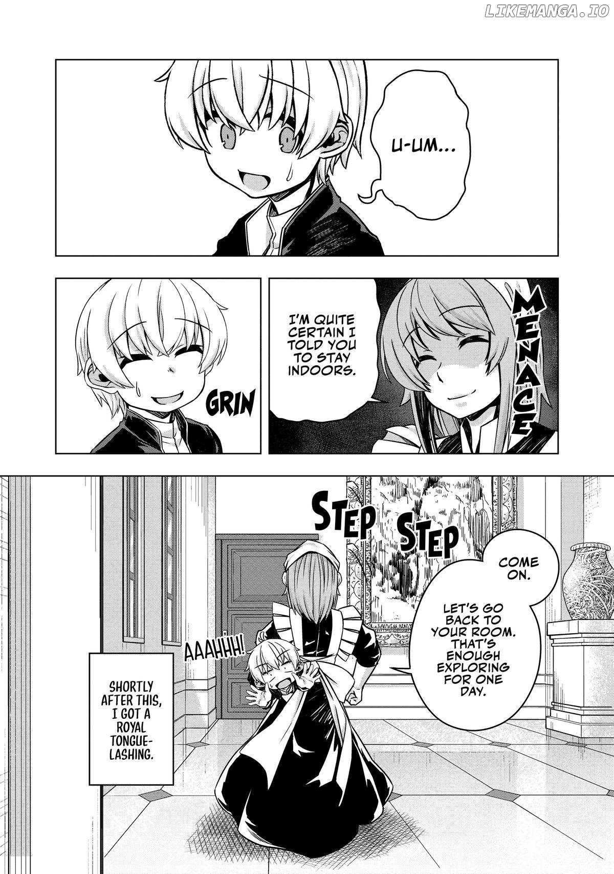 Tensei Shitara Koutei deshita ~Umare-nagara no Koutei wa Kono Saki Ikinokoreru ka~ – Chapter 05.5 – Page 9