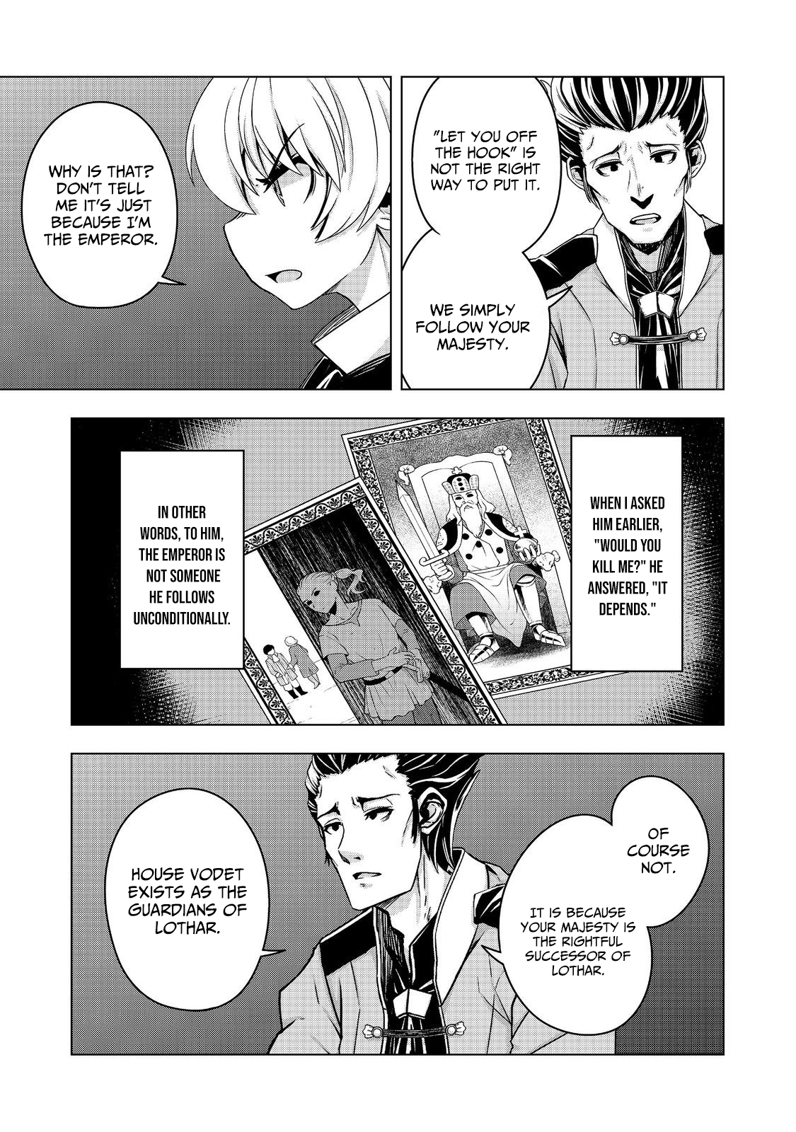 Tensei Shitara Koutei deshita ~Umare-nagara no Koutei wa Kono Saki Ikinokoreru ka~ – Chapter 13 – Page 18