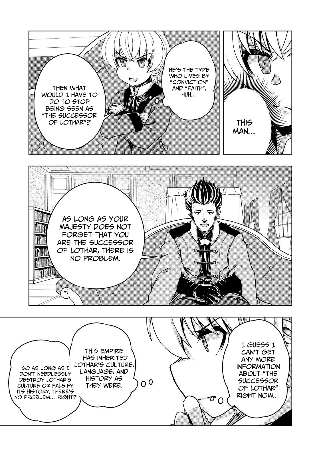 Tensei Shitara Koutei deshita ~Umare-nagara no Koutei wa Kono Saki Ikinokoreru ka~ – Chapter 13 – Page 22