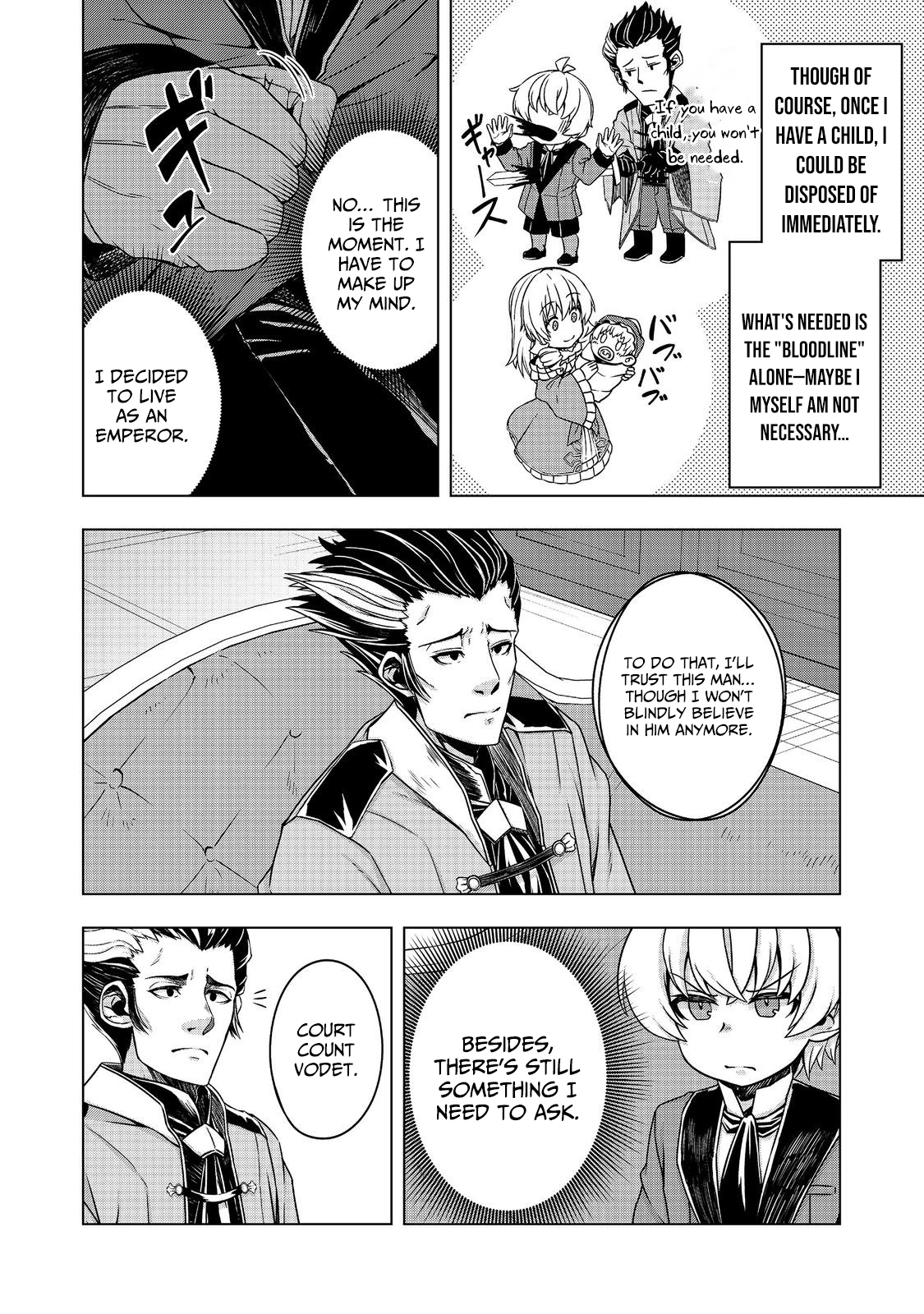 Tensei Shitara Koutei deshita ~Umare-nagara no Koutei wa Kono Saki Ikinokoreru ka~ – Chapter 13 – Page 23