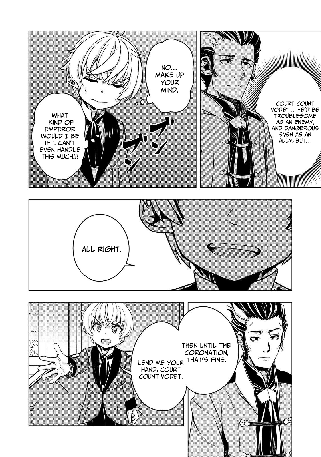 Tensei Shitara Koutei deshita ~Umare-nagara no Koutei wa Kono Saki Ikinokoreru ka~ – Chapter 13 – Page 27