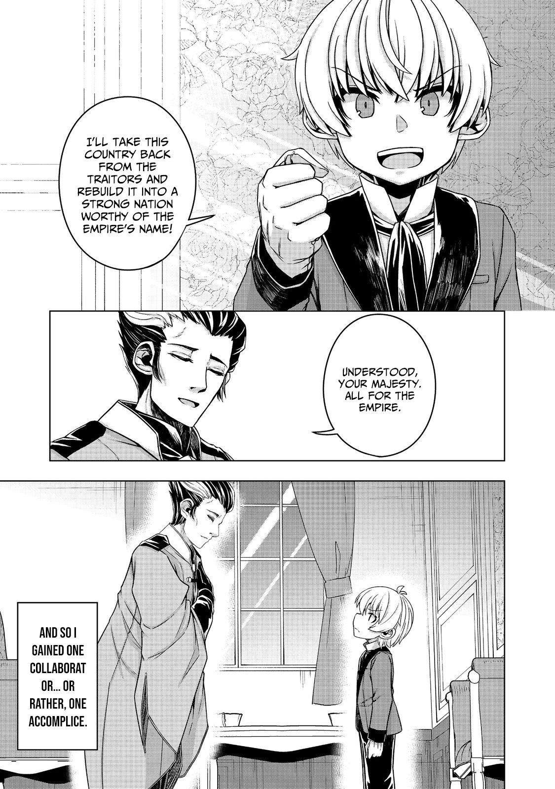 Tensei Shitara Koutei deshita ~Umare-nagara no Koutei wa Kono Saki Ikinokoreru ka~ – Chapter 13 – Page 28