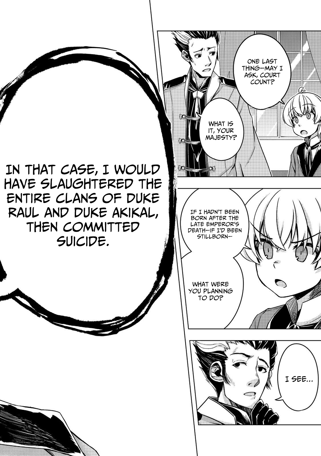 Tensei Shitara Koutei deshita ~Umare-nagara no Koutei wa Kono Saki Ikinokoreru ka~ – Chapter 13 – Page 29