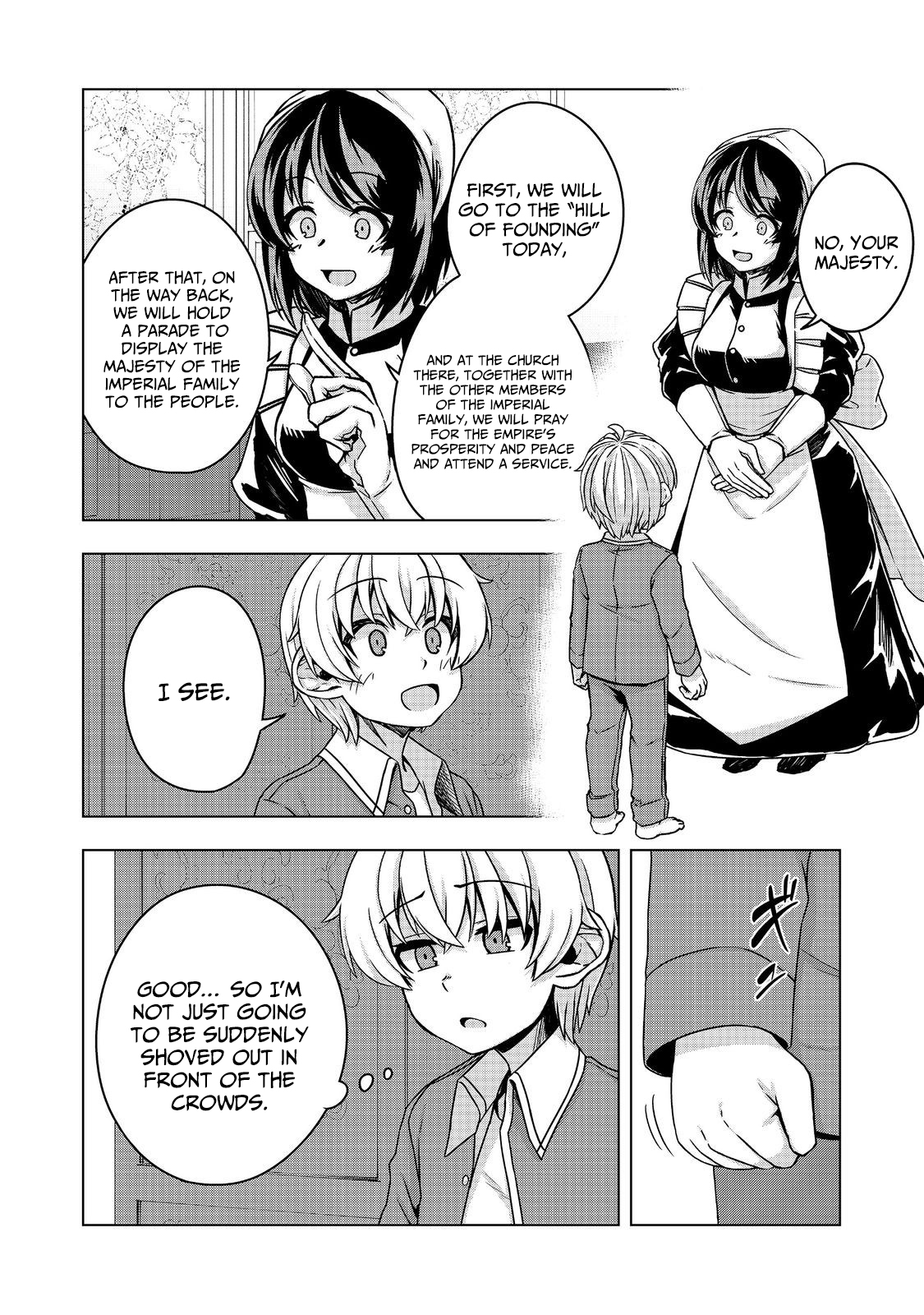 Tensei Shitara Koutei deshita ~Umare-nagara no Koutei wa Kono Saki Ikinokoreru ka~ – Chapter 12.2 – Page 8