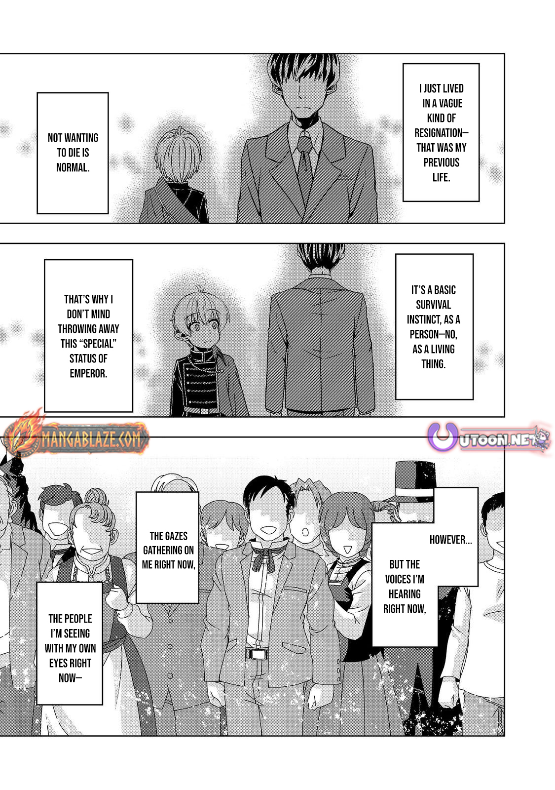 Tensei Shitara Koutei deshita ~Umare-nagara no Koutei wa Kono Saki Ikinokoreru ka~ – Chapter 12.2 – Page 31