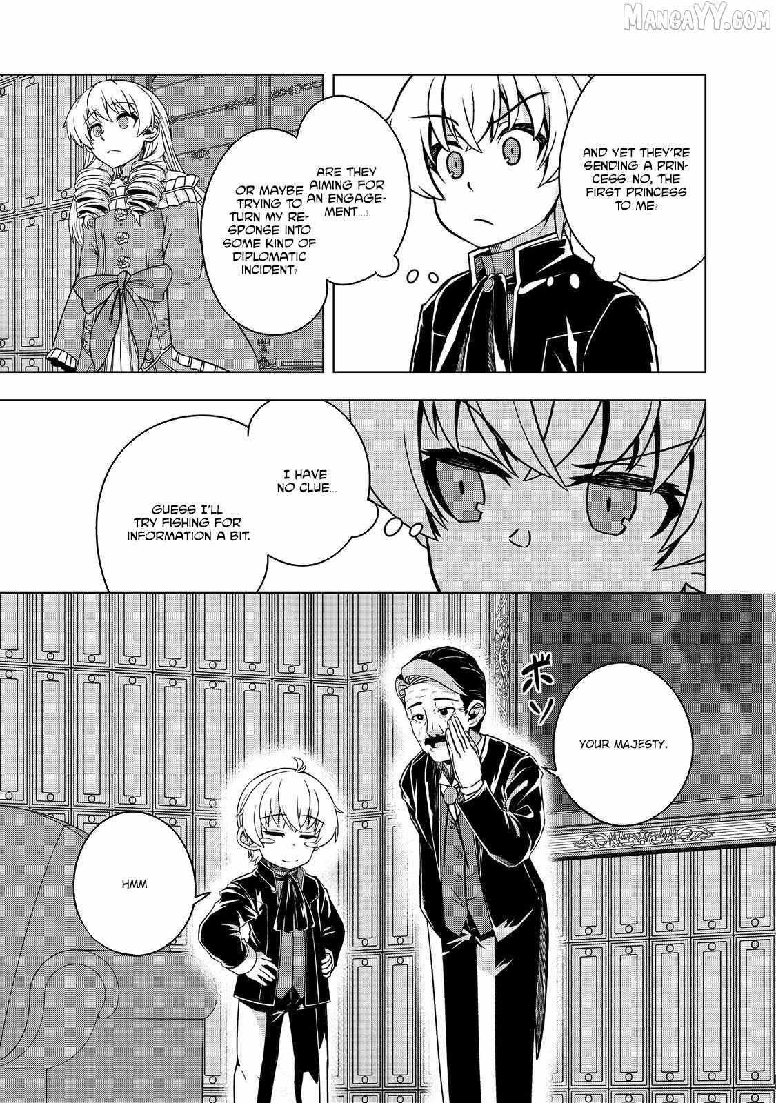Tensei Shitara Koutei deshita ~Umare-nagara no Koutei wa Kono Saki Ikinokoreru ka~ – Chapter 09 – Page 27