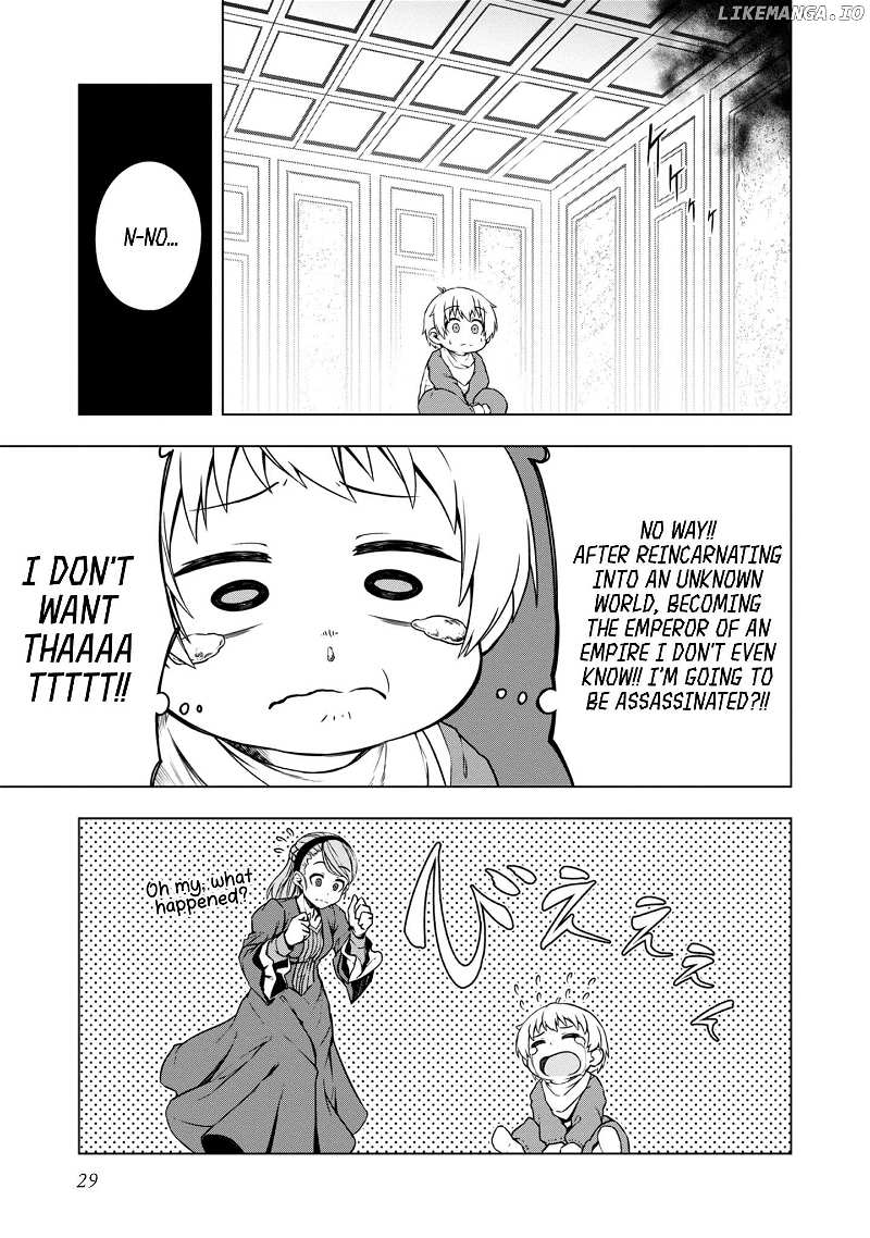 Tensei Shitara Koutei deshita ~Umare-nagara no Koutei wa Kono Saki Ikinokoreru ka~ – Chapter 01 – Page 27