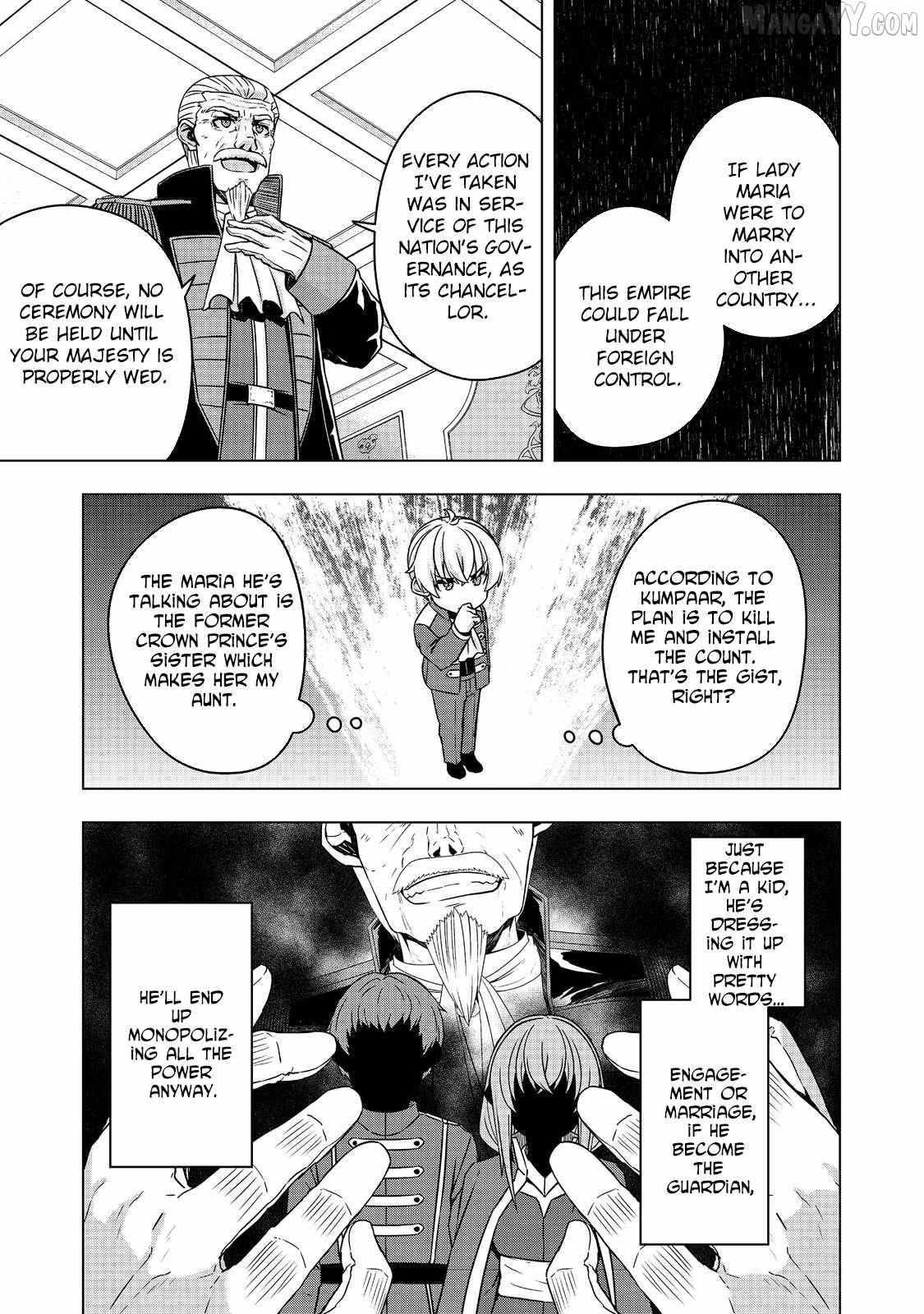 Tensei Shitara Koutei deshita ~Umare-nagara no Koutei wa Kono Saki Ikinokoreru ka~ – Chapter 07 – Page 38