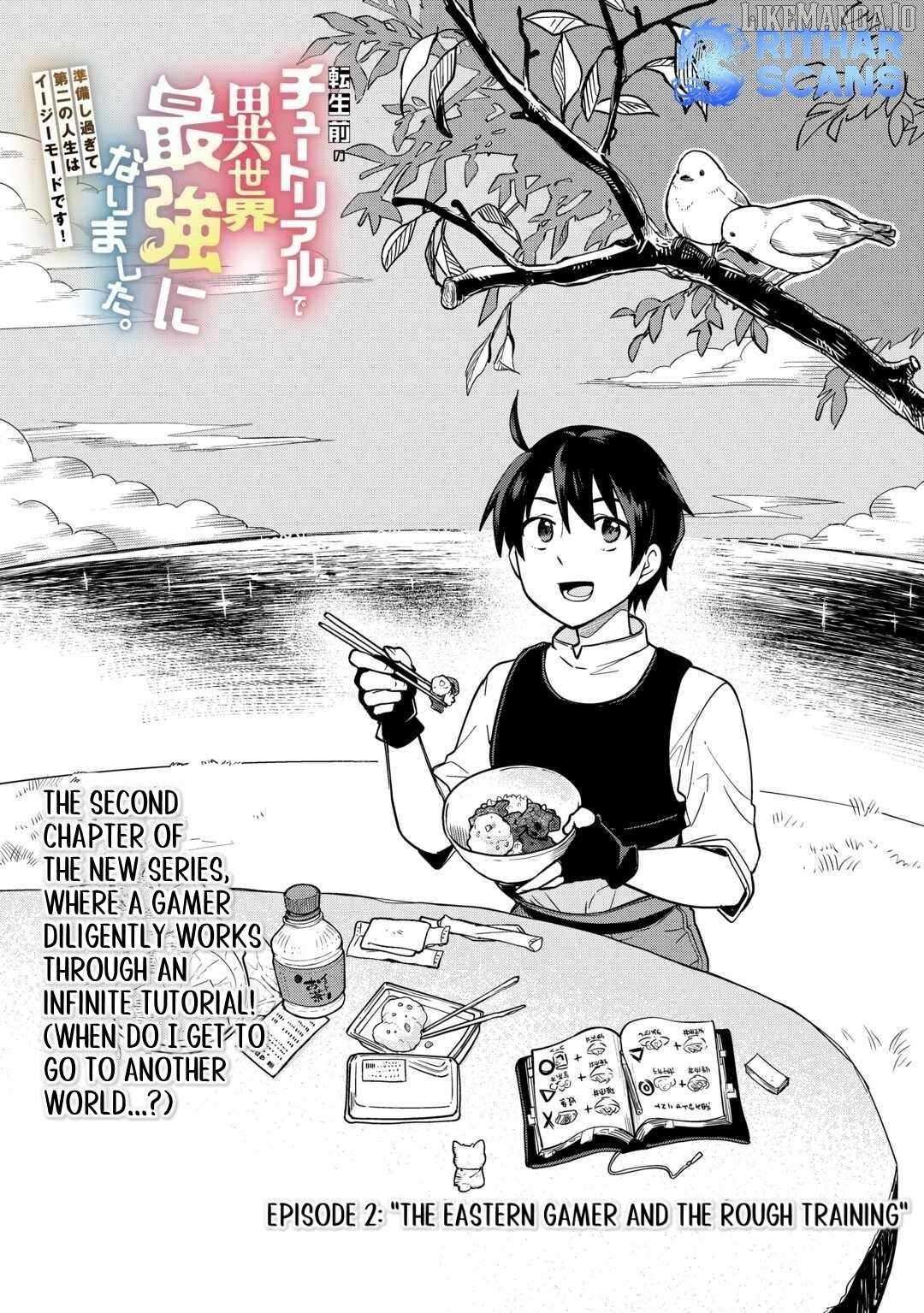 Tensei Mae no Tutorial de Isekai Saikyou ni Narimashita. - Junbishi Sugite Daini no Jinsei wa Easy Mode desu! – Chapter 02 – Page 2