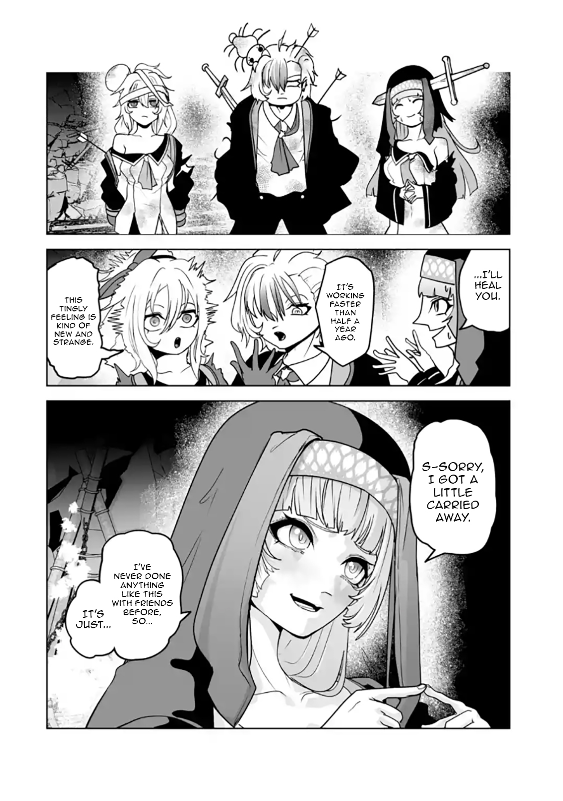 Akuyaku Kizoku ga Hirakinaotte Hametsu Furagu o Jitsuryoku de Hataki Otteitara, Itsunomanika Hirointachi Kara Eiyuushi Sareru you ni Natta ken – Chapter 03.2 – Page 3