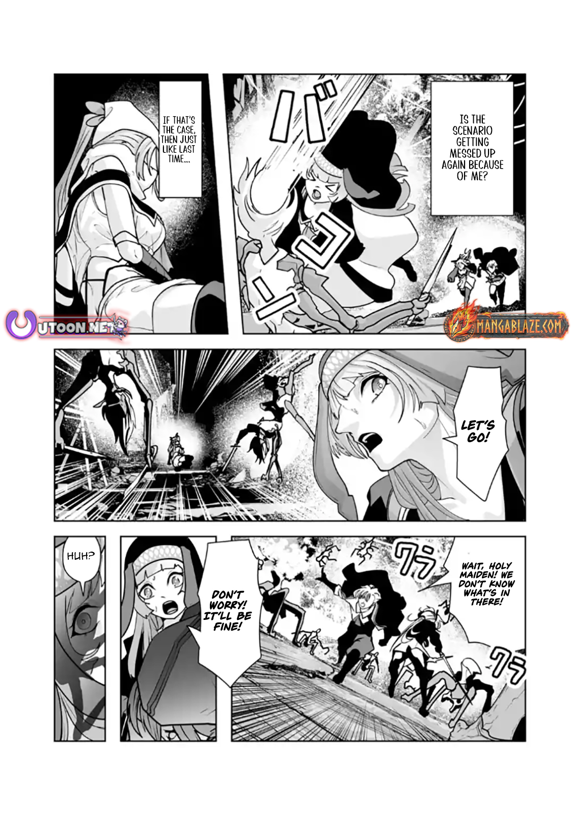 Akuyaku Kizoku ga Hirakinaotte Hametsu Furagu o Jitsuryoku de Hataki Otteitara, Itsunomanika Hirointachi Kara Eiyuushi Sareru you ni Natta ken – Chapter 03.2 – Page 6