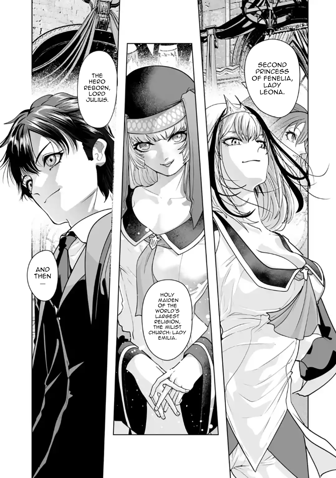 Akuyaku Kizoku ga Hirakinaotte Hametsu Furagu o Jitsuryoku de Hataki Otteitara, Itsunomanika Hirointachi Kara Eiyuushi Sareru you ni Natta ken – Chapter 03.1 – Page 4