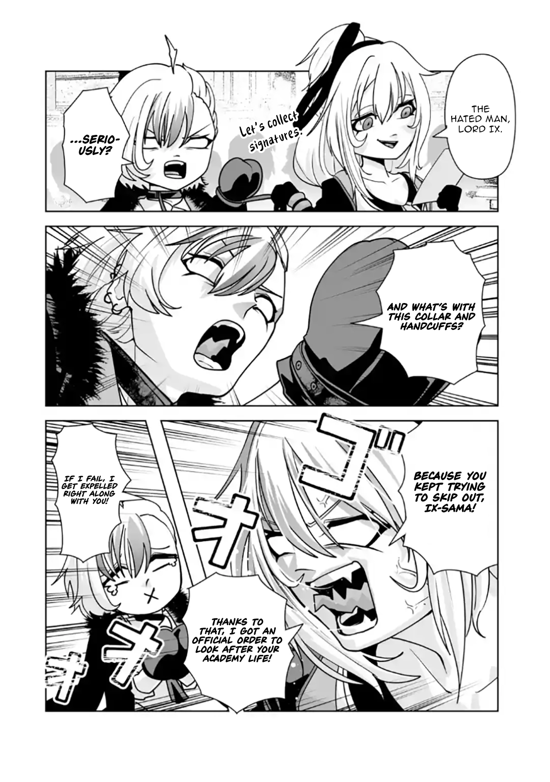 Akuyaku Kizoku ga Hirakinaotte Hametsu Furagu o Jitsuryoku de Hataki Otteitara, Itsunomanika Hirointachi Kara Eiyuushi Sareru you ni Natta ken – Chapter 03.1 – Page 5