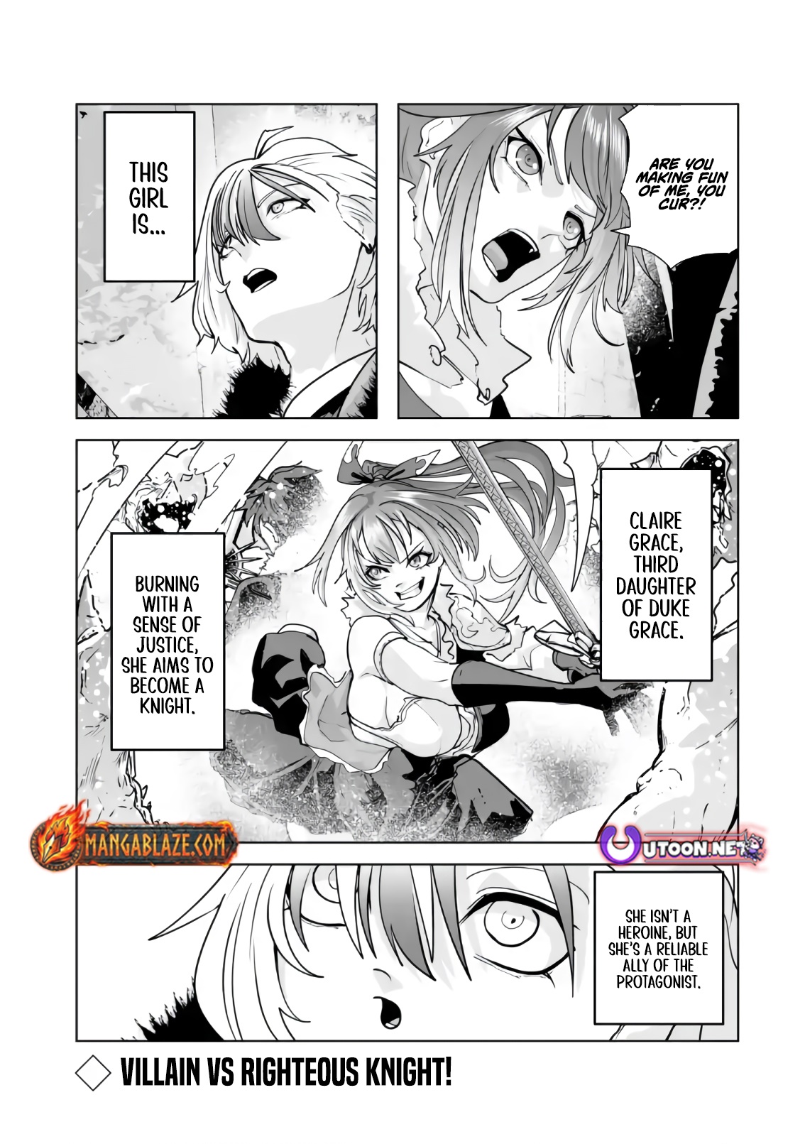 Akuyaku Kizoku ga Hirakinaotte Hametsu Furagu o Jitsuryoku de Hataki Otteitara, Itsunomanika Hirointachi Kara Eiyuushi Sareru you ni Natta ken – Chapter 04 – Page 2