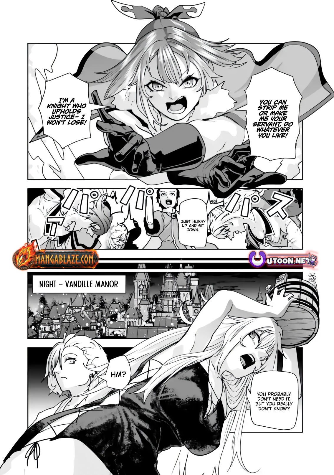 Akuyaku Kizoku ga Hirakinaotte Hametsu Furagu o Jitsuryoku de Hataki Otteitara, Itsunomanika Hirointachi Kara Eiyuushi Sareru you ni Natta ken – Chapter 04 – Page 10