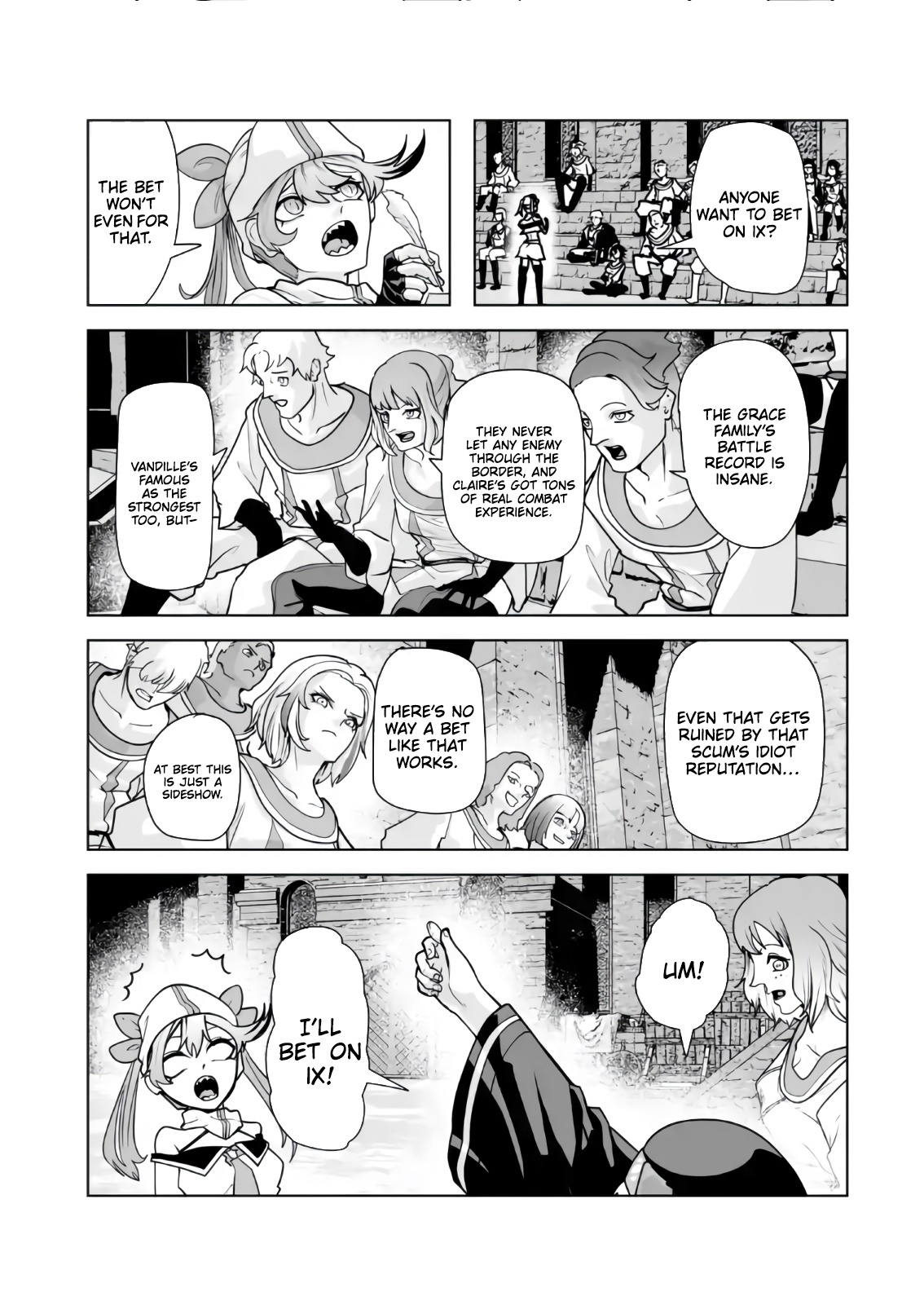 Akuyaku Kizoku ga Hirakinaotte Hametsu Furagu o Jitsuryoku de Hataki Otteitara, Itsunomanika Hirointachi Kara Eiyuushi Sareru you ni Natta ken – Chapter 04 – Page 17