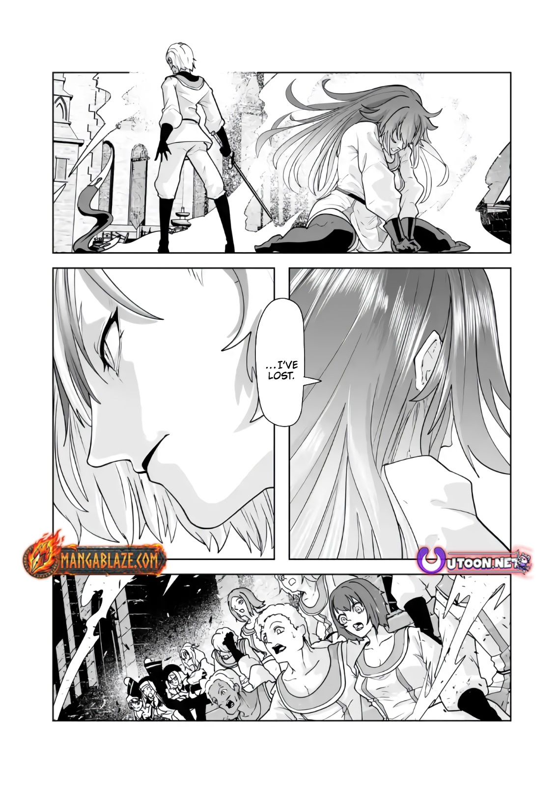 Akuyaku Kizoku ga Hirakinaotte Hametsu Furagu o Jitsuryoku de Hataki Otteitara, Itsunomanika Hirointachi Kara Eiyuushi Sareru you ni Natta ken – Chapter 04 – Page 36