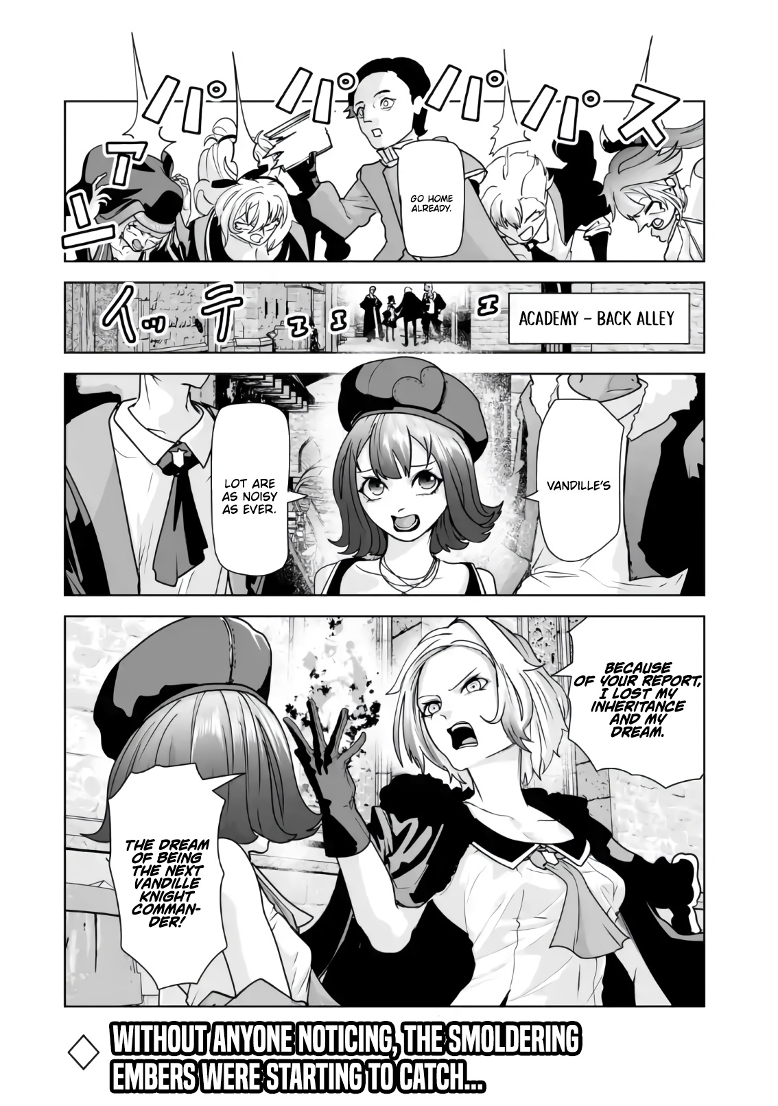 Akuyaku Kizoku ga Hirakinaotte Hametsu Furagu o Jitsuryoku de Hataki Otteitara, Itsunomanika Hirointachi Kara Eiyuushi Sareru you ni Natta ken – Chapter 04 – Page 45