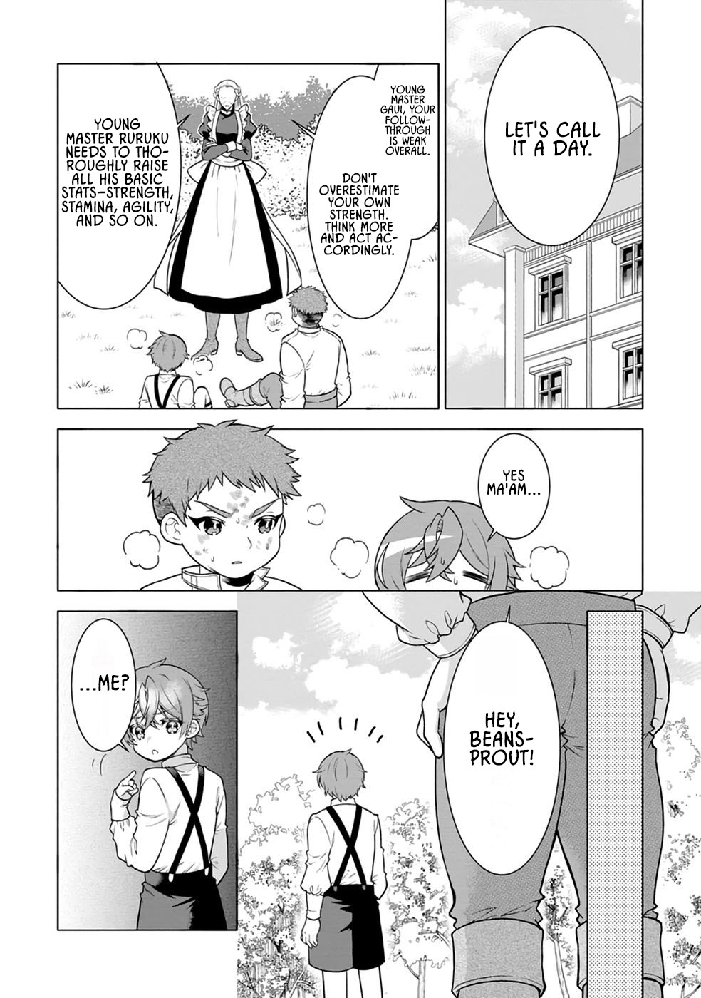 Nazo no Kodomo — Maryoku Zero no Ochikobore, Sūhi-jutsu de Nariagaru – Chapter 02 – Page 3