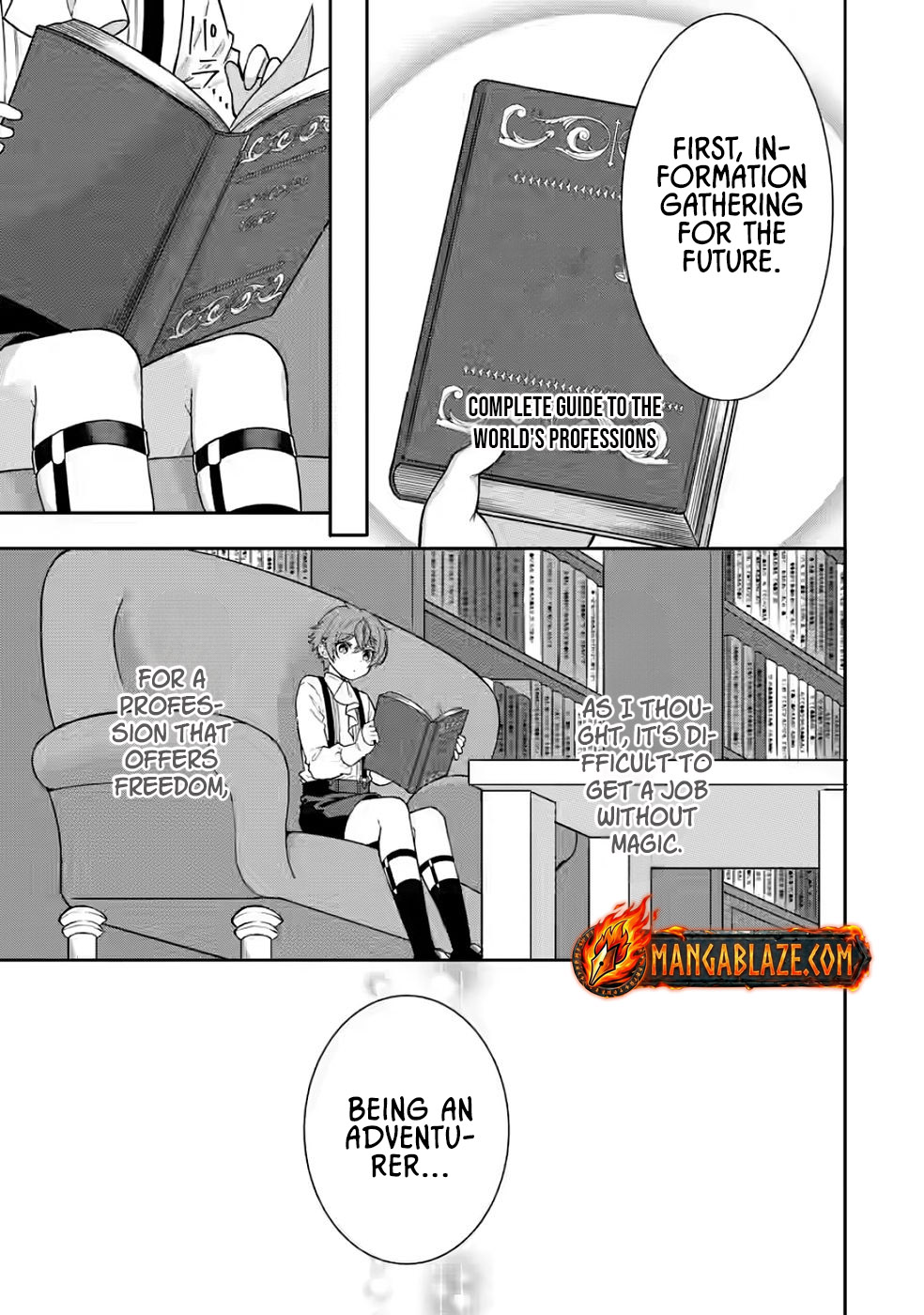 Nazo no Kodomo — Maryoku Zero no Ochikobore, Sūhi-jutsu de Nariagaru – Chapter 02 – Page 15