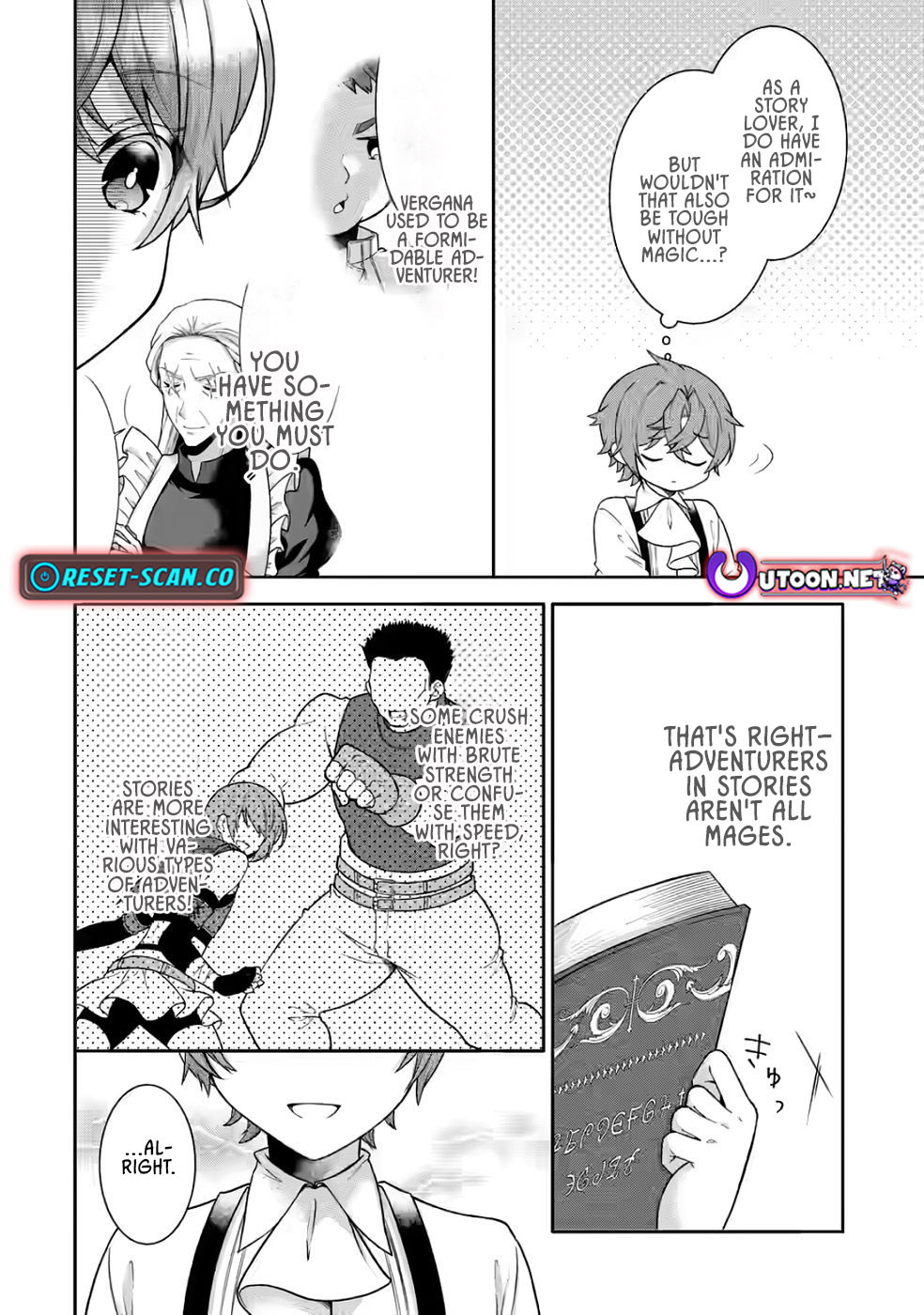 Nazo no Kodomo — Maryoku Zero no Ochikobore, Sūhi-jutsu de Nariagaru – Chapter 02 – Page 16