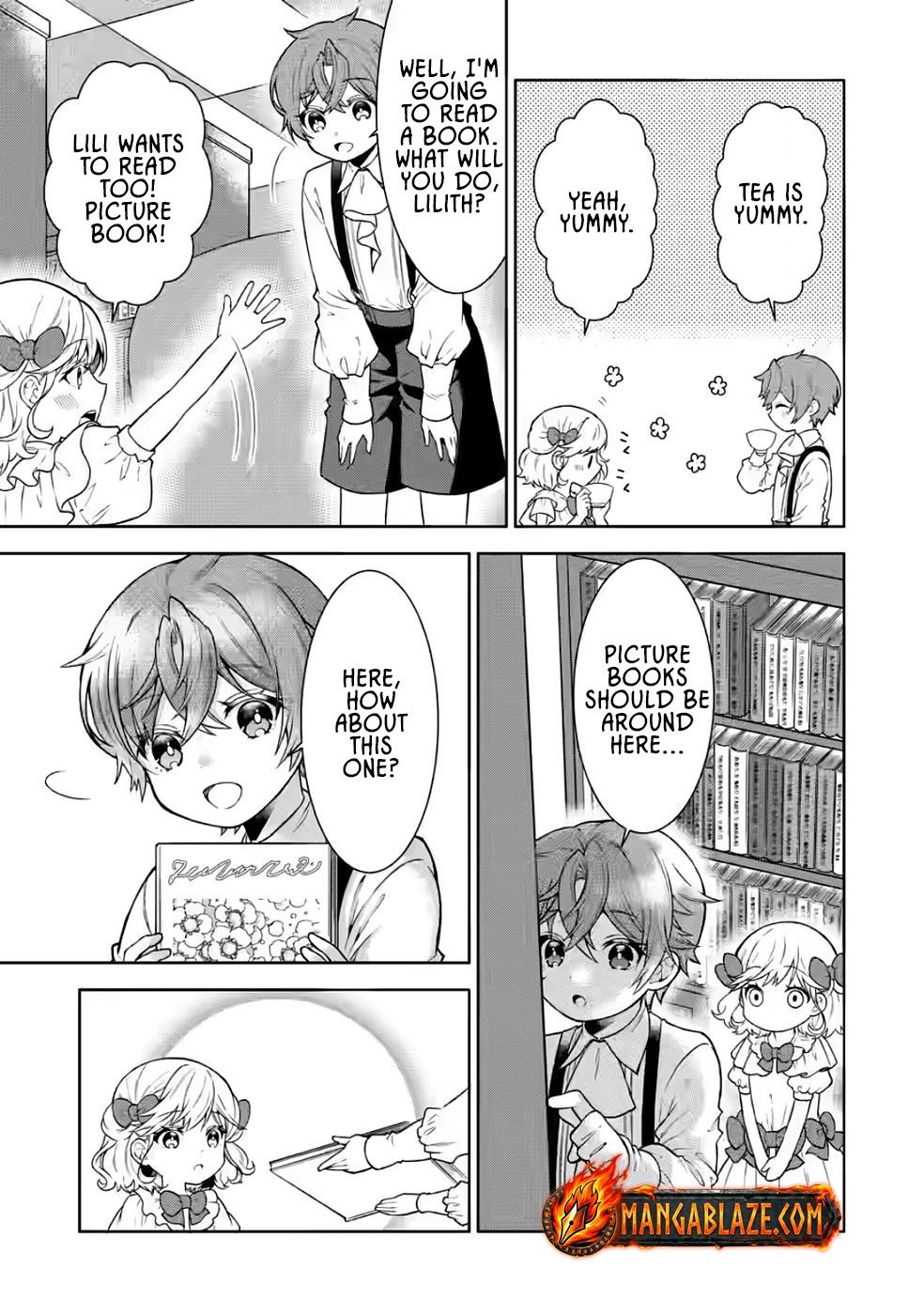 Nazo no Kodomo — Maryoku Zero no Ochikobore, Sūhi-jutsu de Nariagaru – Chapter 02 – Page 21