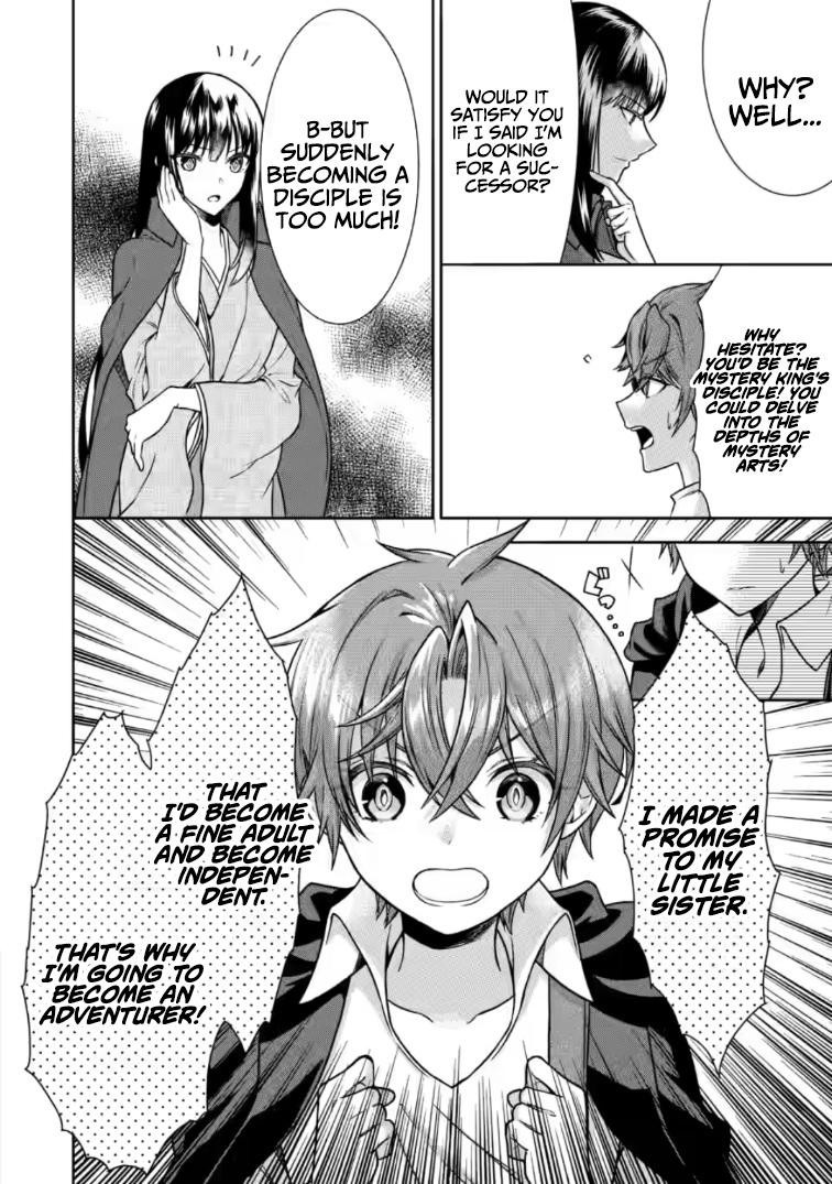 Nazo no Kodomo — Maryoku Zero no Ochikobore, Sūhi-jutsu de Nariagaru – Chapter 06 – Page 19