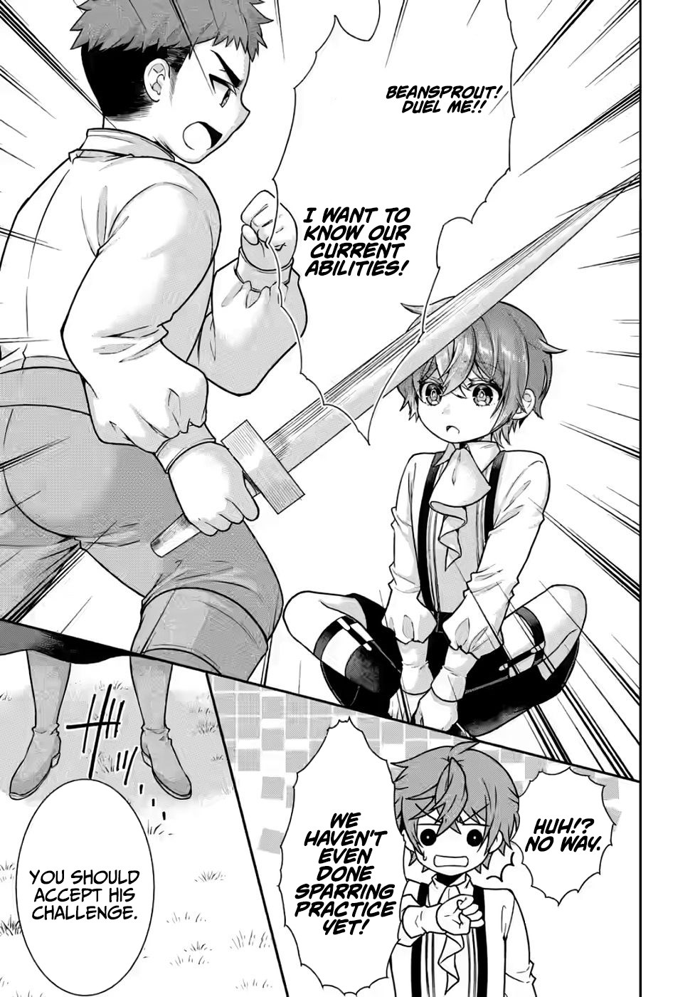 Nazo no Kodomo — Maryoku Zero no Ochikobore, Sūhi-jutsu de Nariagaru – Chapter 05 – Page 5