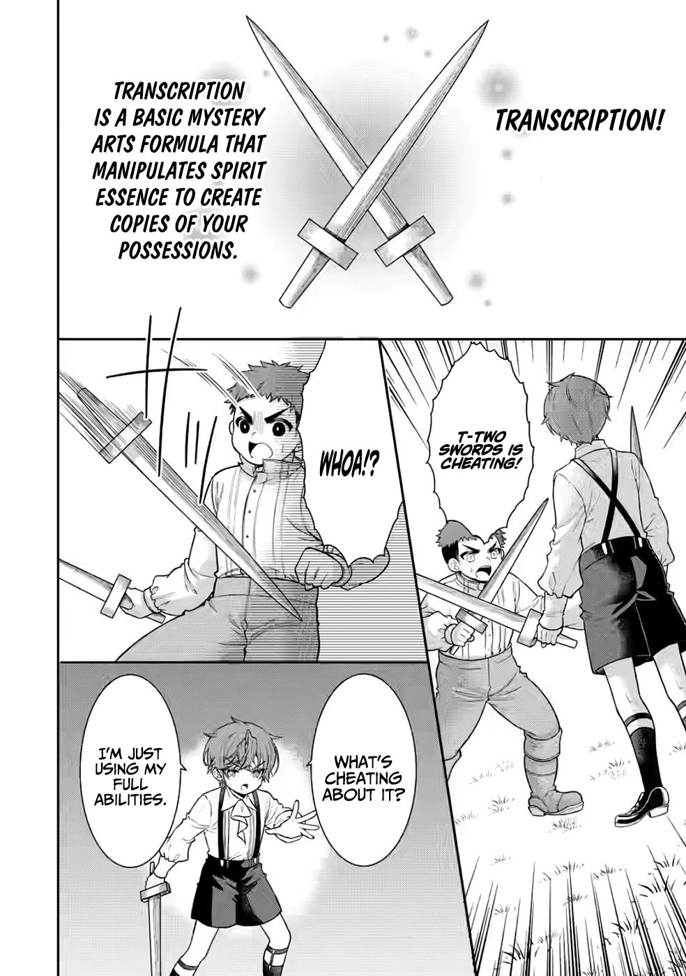 Nazo no Kodomo — Maryoku Zero no Ochikobore, Sūhi-jutsu de Nariagaru – Chapter 05 – Page 10